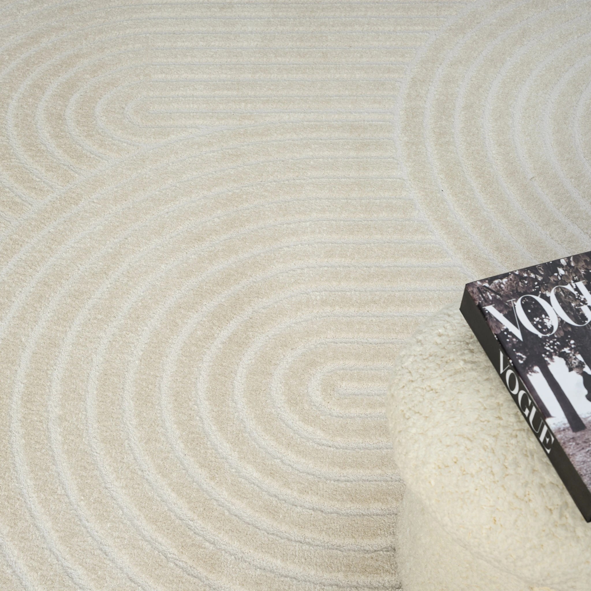 3 La Grace Home Admire Premium Rug - 200x290cm - Sand, 3 of 10