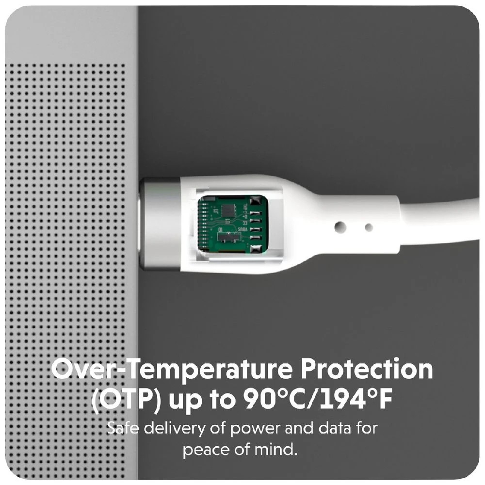 3 HyperJuice USB-C Cable 240W 1m White, 3 of 7