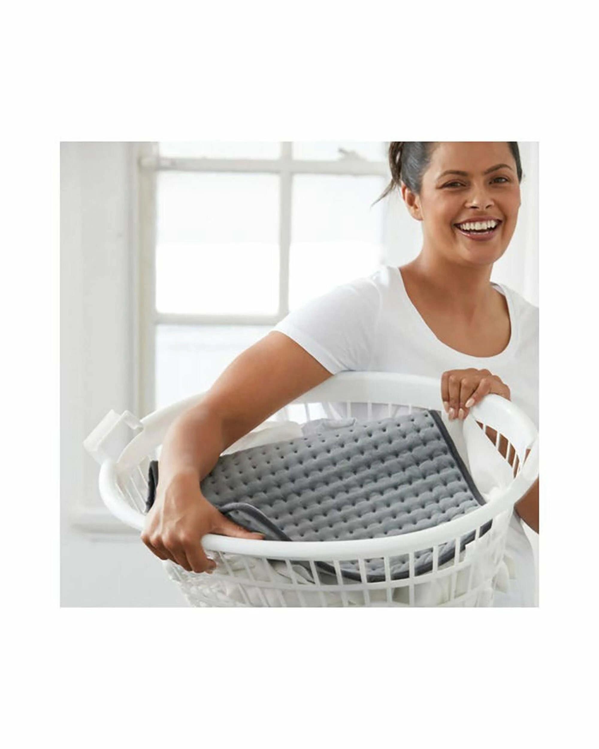 5 Sunbeam Multipurpose Heating Pad - XL - GREY, 5 of 5