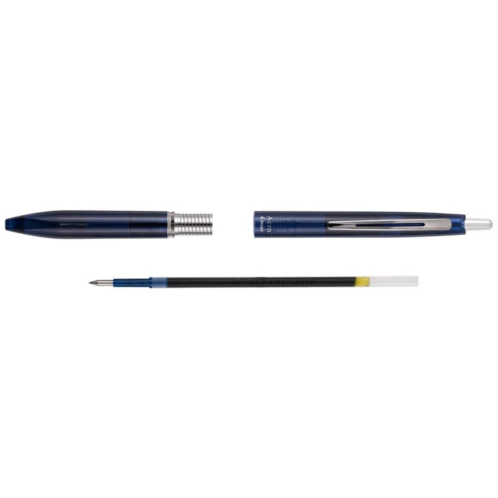 3 PILOT Acro 300 0.5mm Hybrid Ballpoint Pen Blue Barrel, 3 of 6