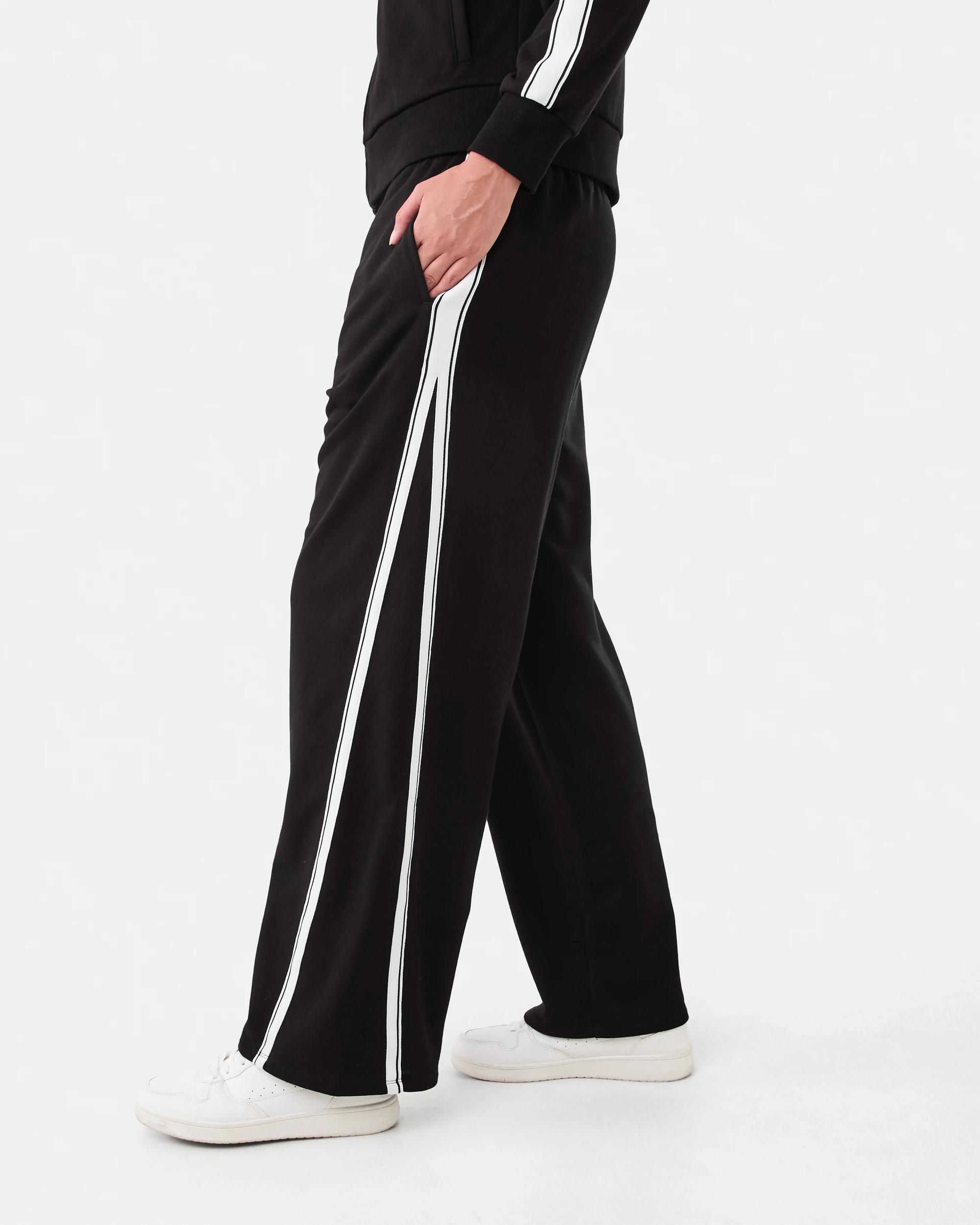 2 Split Stripe Trackpants Blk Stripe, 2 of 7