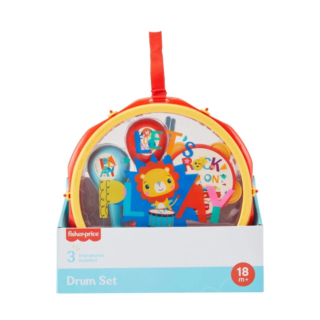 1 Fisher-Price Drum Set, 1 of 7