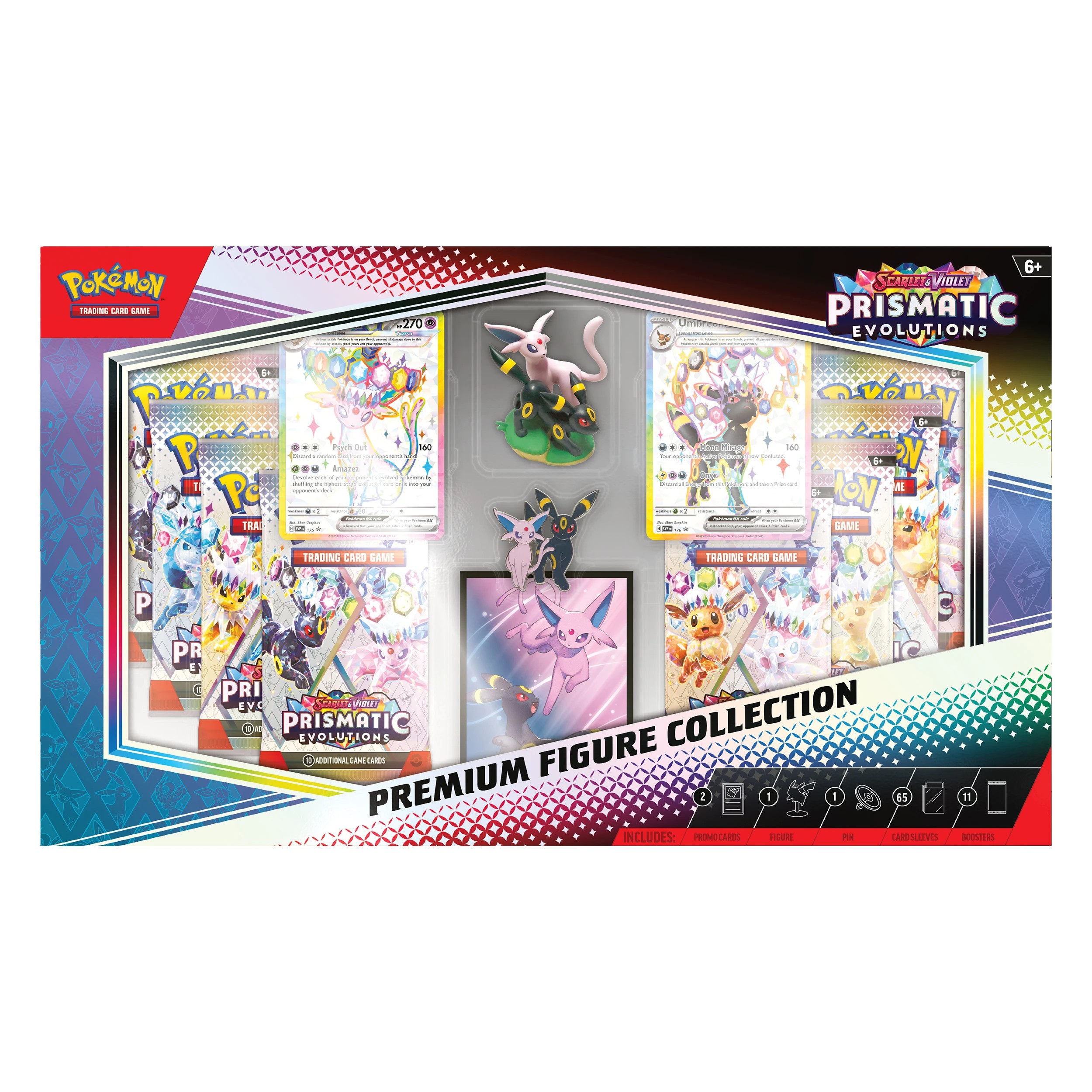 2 Pokemon Trading Card Game: Scarlet & Violet - Prismatic Evolutions Premium Figure Collection, 2 of 5