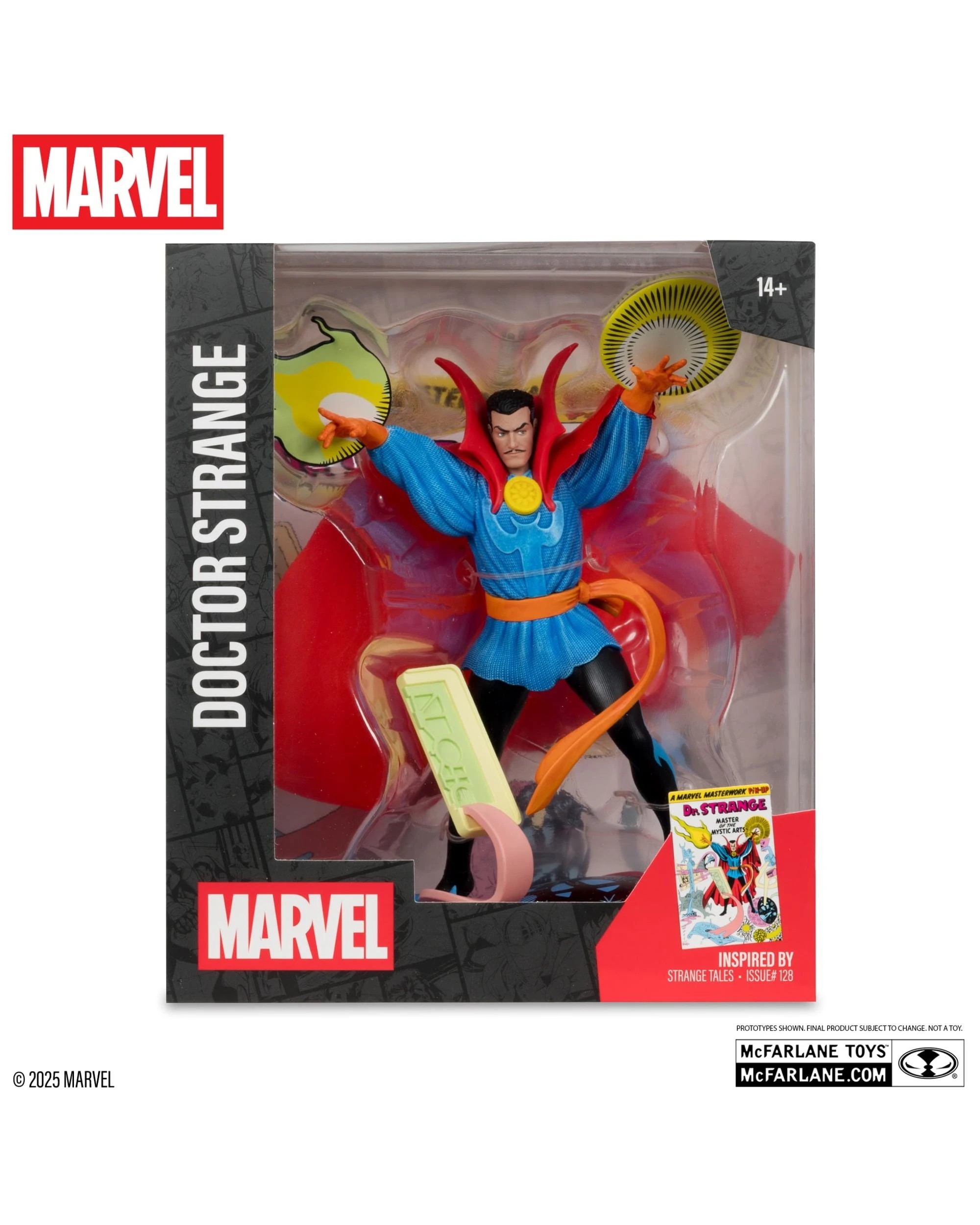 4 Marvel Collection Strange Tales #128 Doctor Strange 1:10 Scale Figure, 4 of 6