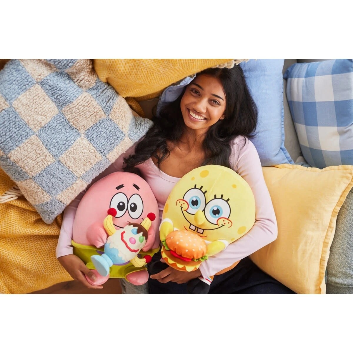 6 36cm Zuru Snackles SpongeBob SquarePants Plush Toy - Assorted, 6 of 7
