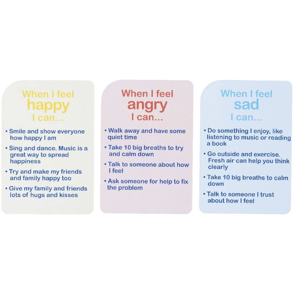 4 Kadink Large Flashcards 30 Pack Emotions, 4 of 4