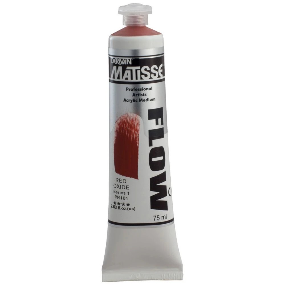 1 Derivan Matisse Flow Paint 75mL Red Oxide S1, 1 of 2