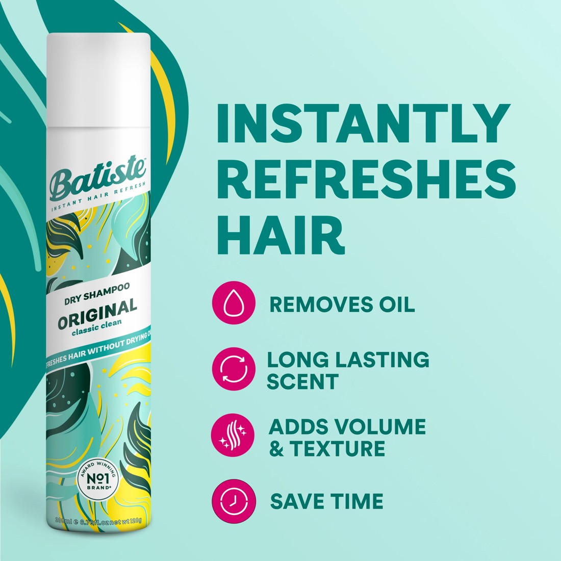 3 Batiste Original Dry Shampoo 50ml, 3 of 10