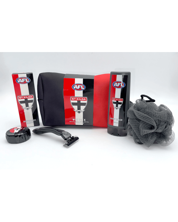 AFL St. Kilda Toiletry Bag Set