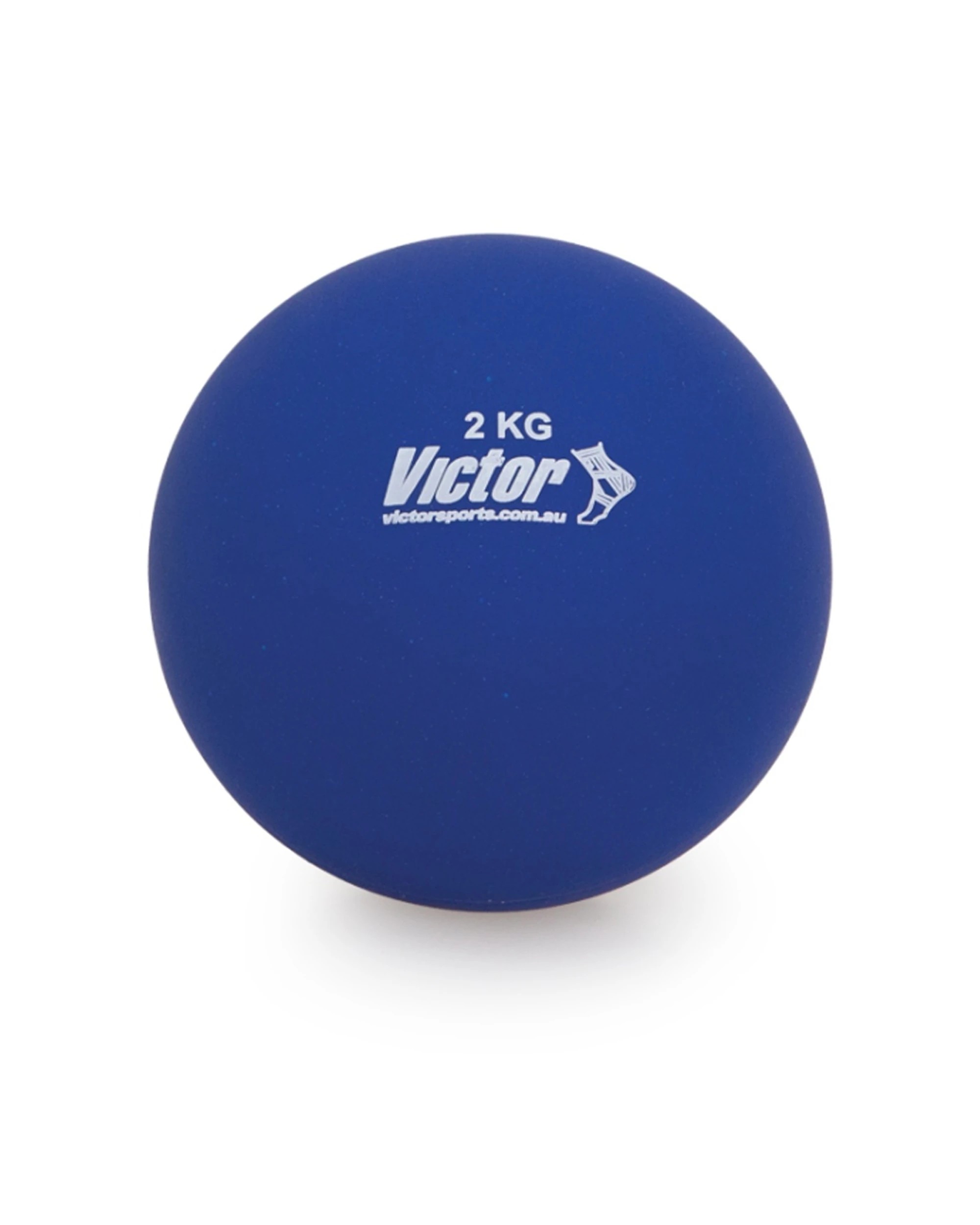 1 Victor Sports Indoor Shot Put PVC Shell Non Bounce Training Tool 2kg - Blue, 1 of 1