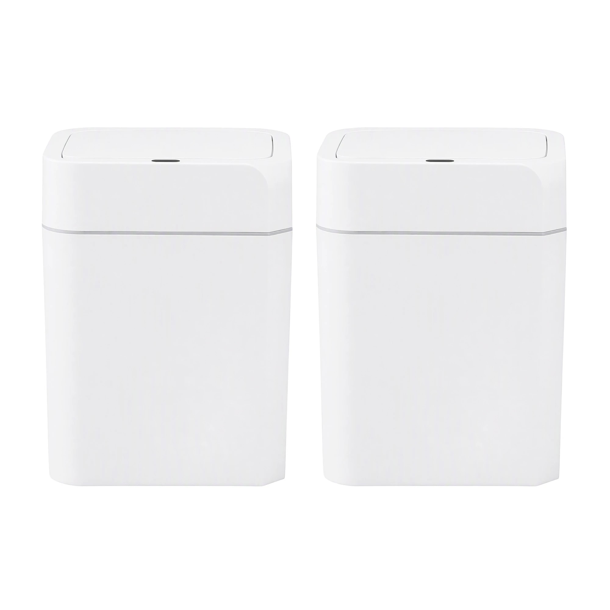 3 Artiss Rubbish Bin 12L 2-Pack Sensor Kitchen Automatic Motion Touchless - White, 3 of 9
