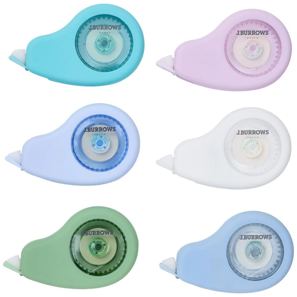 3 J.Burrows Correction Tape 5mm x 8m 6 Pack, 3 of 4