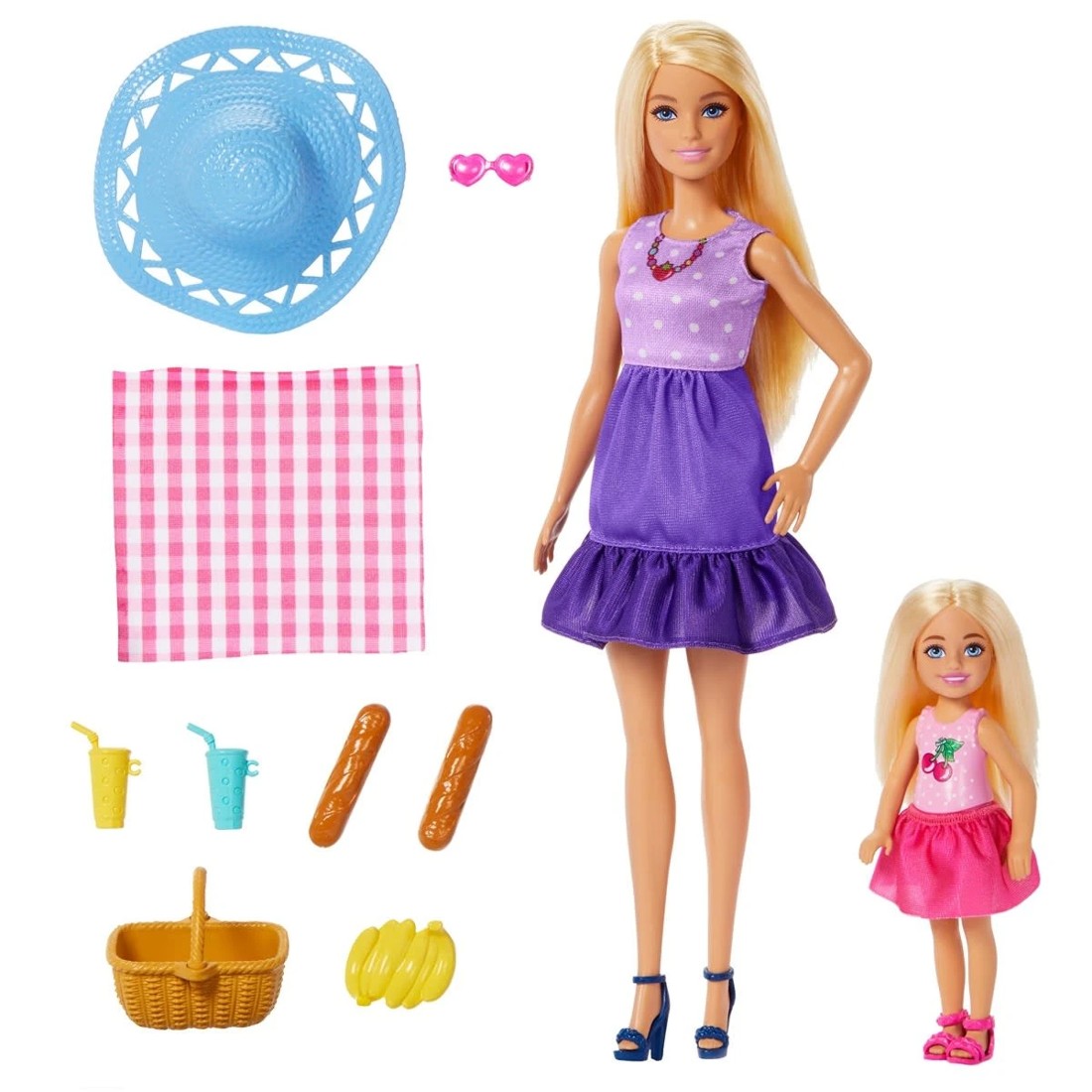 3 Barbie Family and Friends Picnic-Themed Playset, 3 of 6