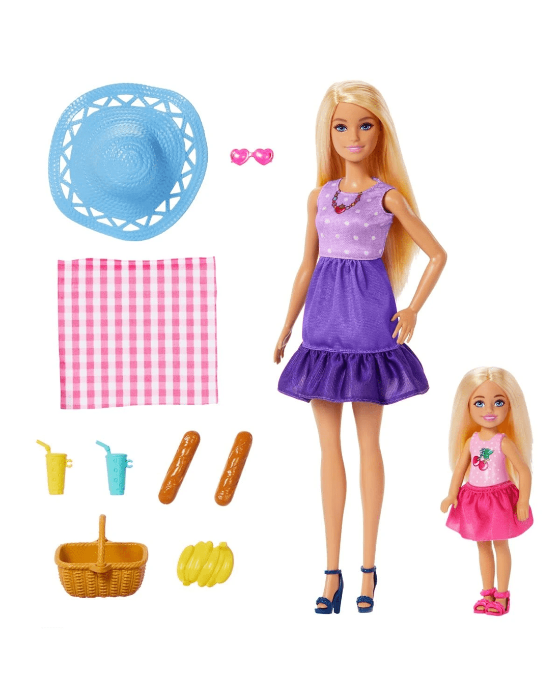 3 Barbie Family and Friends Picnic-Themed Playset, 3 of 6