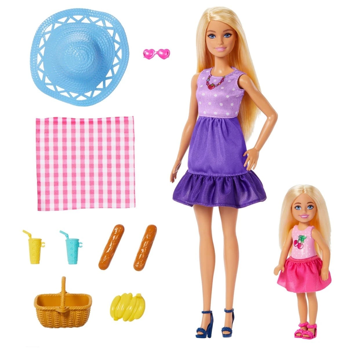3 Barbie Family and Friends Picnic-Themed Playset, 3 of 6