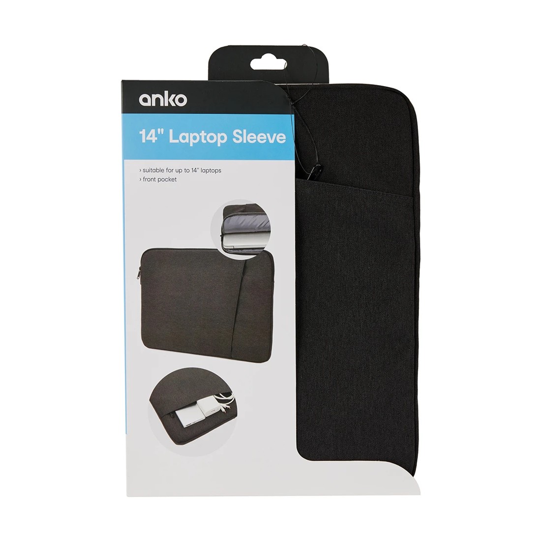 8 14in. Laptop Sleeve - Black, 8 of 8