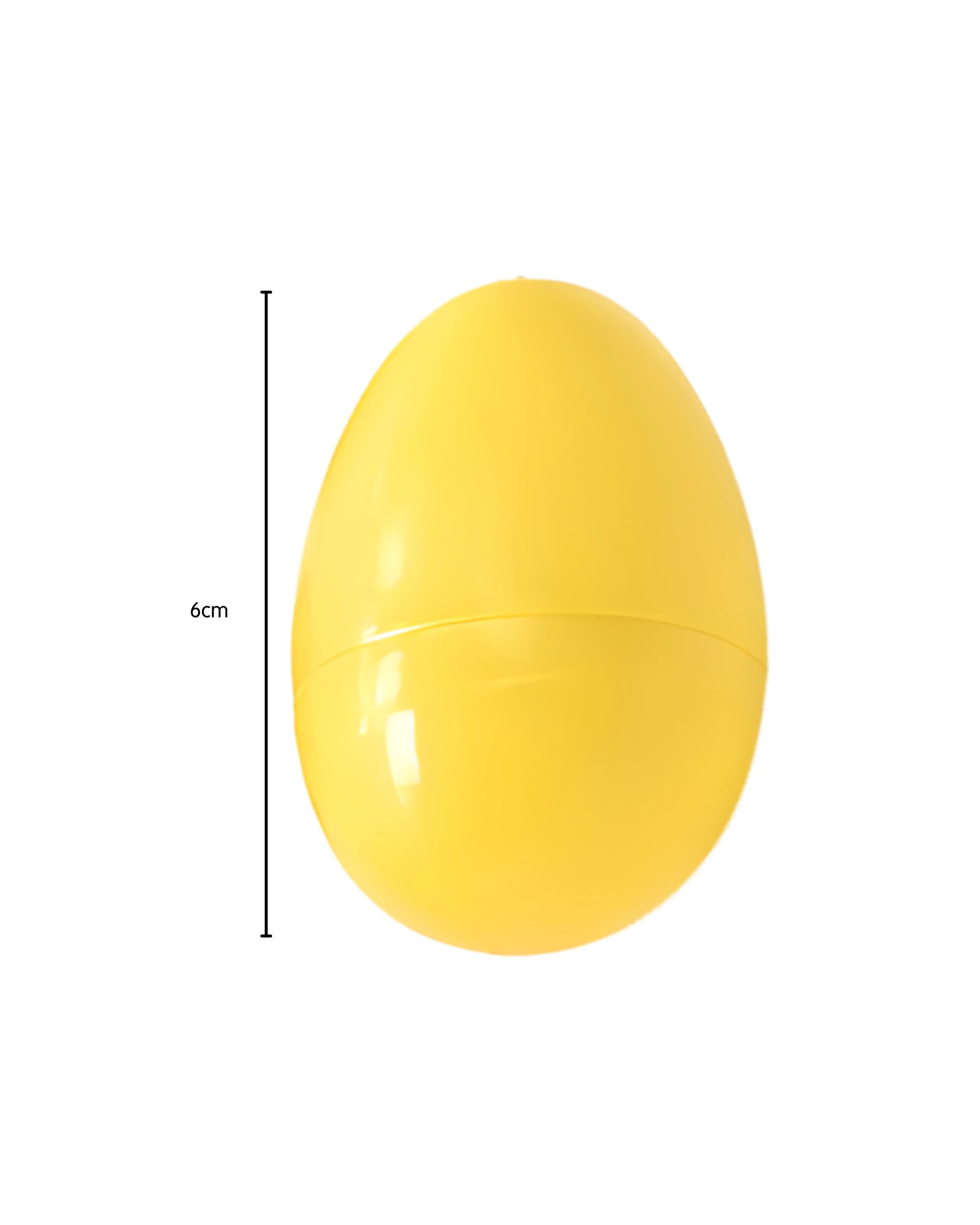 3 Uncle Bills Pack of 12 Coloured Fillable Plastic Eggs 6cm - Multi, 3 of 4