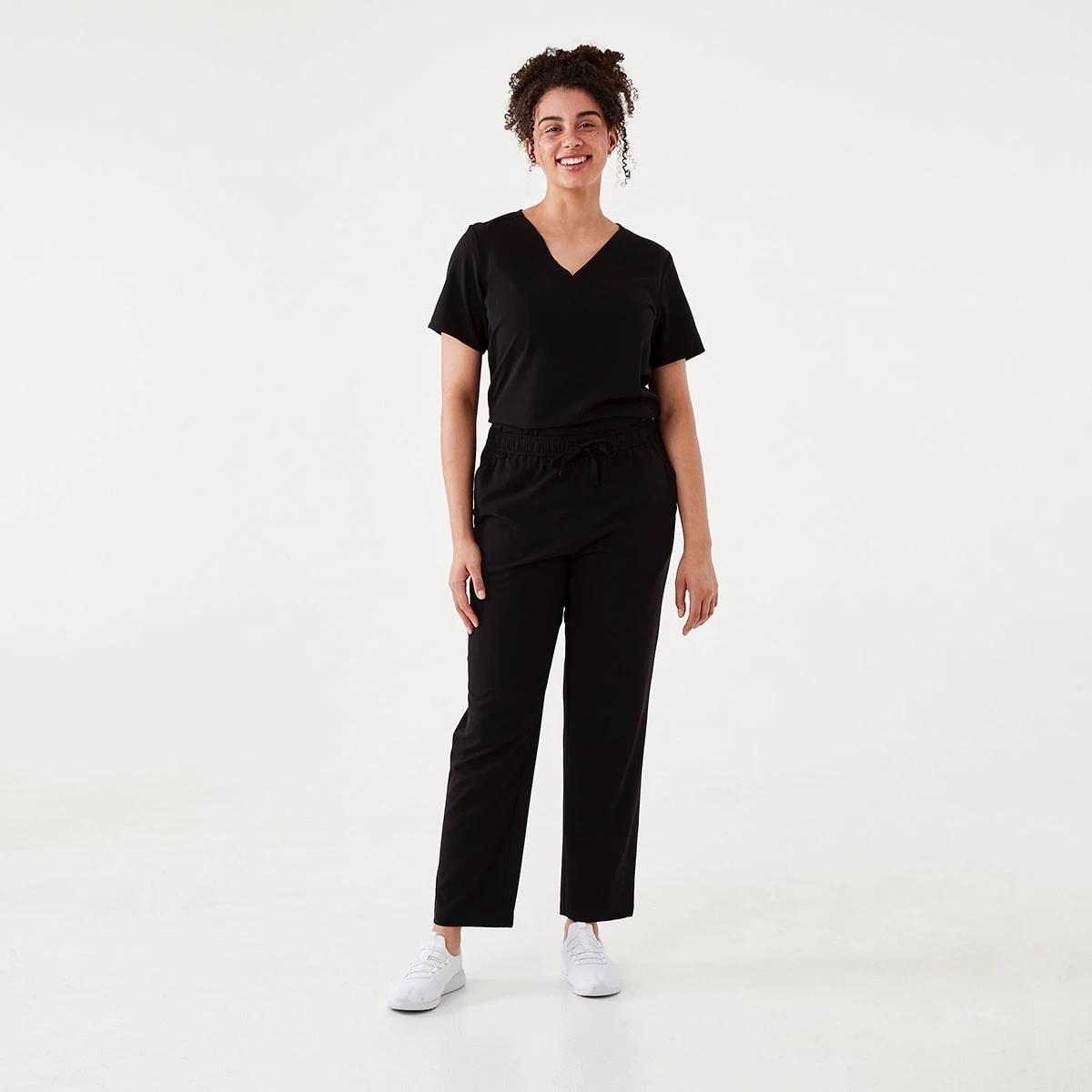 7 Work Scrub Pants Black, 7 of 7