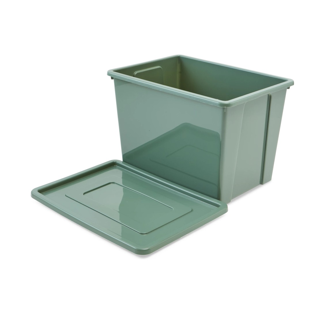5 3 Pack 20L Storage Boxes - Green, 5 of 10