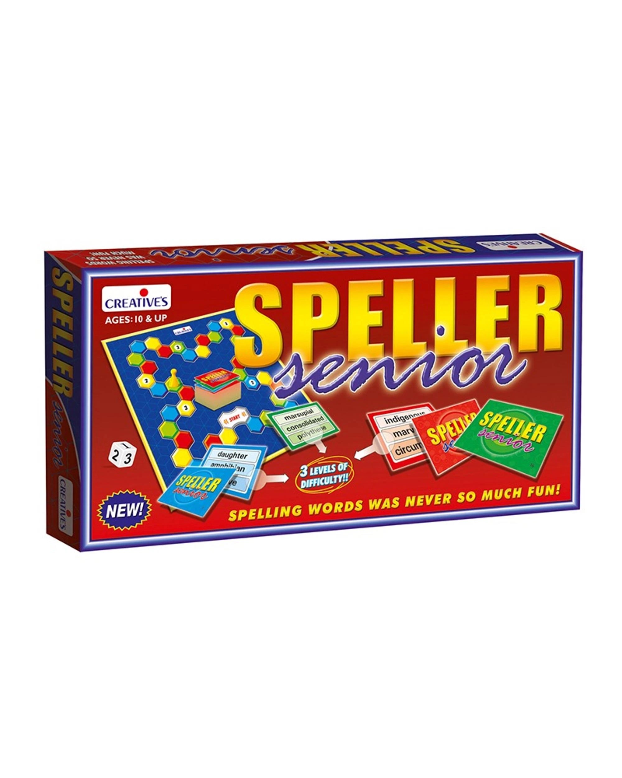 1 Speller Senior Board Game, 1 of 3