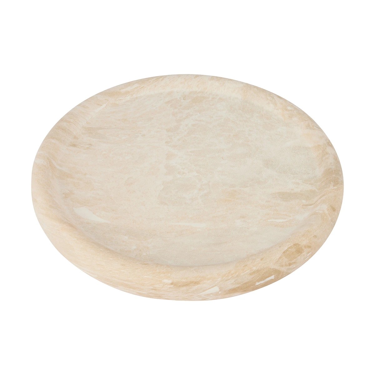 2 Round Marble Look Tray, 2 of 6