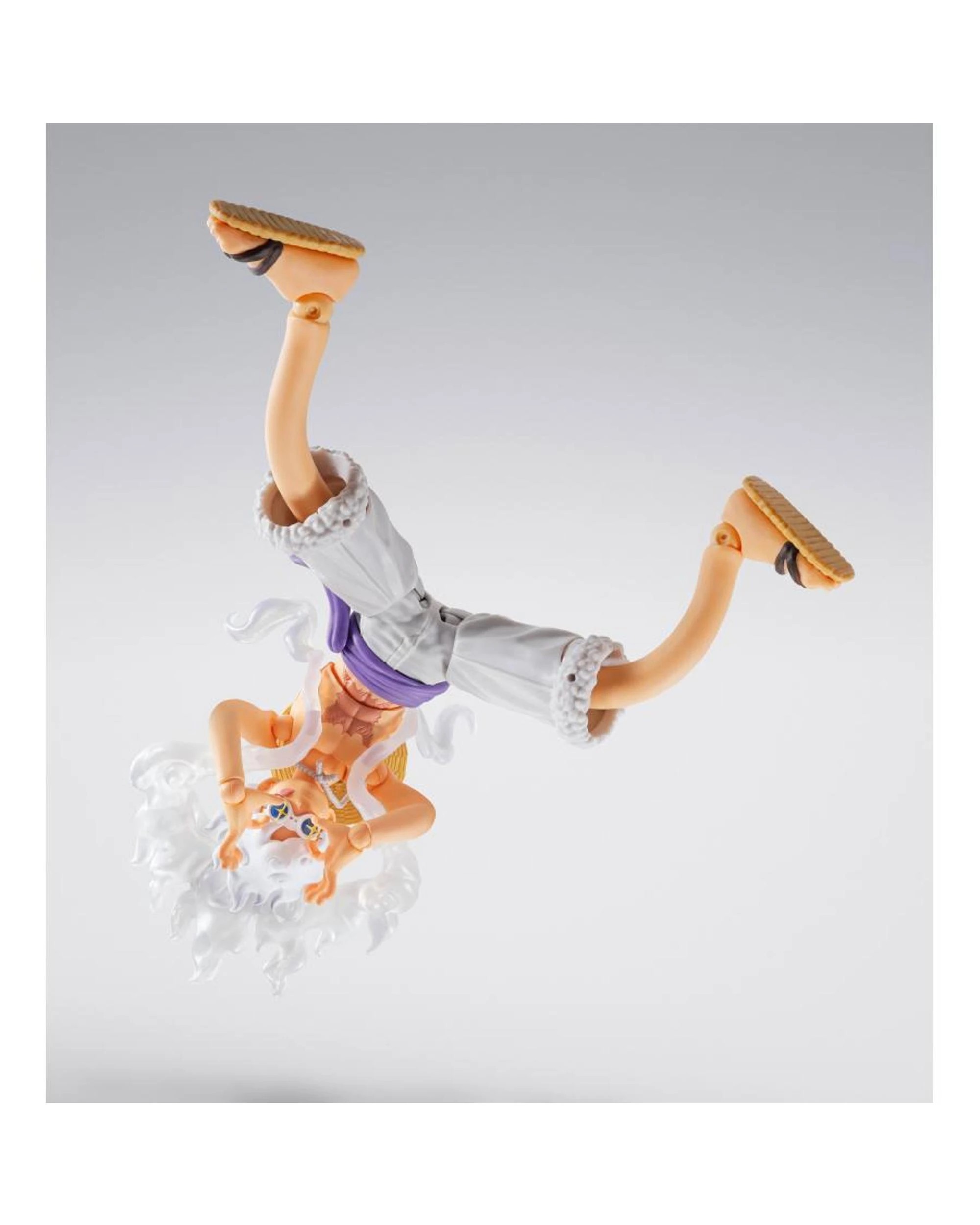 7 Tamashii Nations S.H.Figurarts One Piece Monkey D Luffy Gear 5 Future Island Egghead Figure, 7 of 9