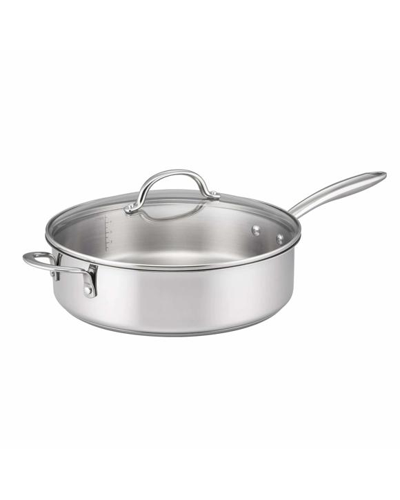 RACO Steel Essentials Stainless Steel Induction Covered Saute 30cm/5.7L - Silver
