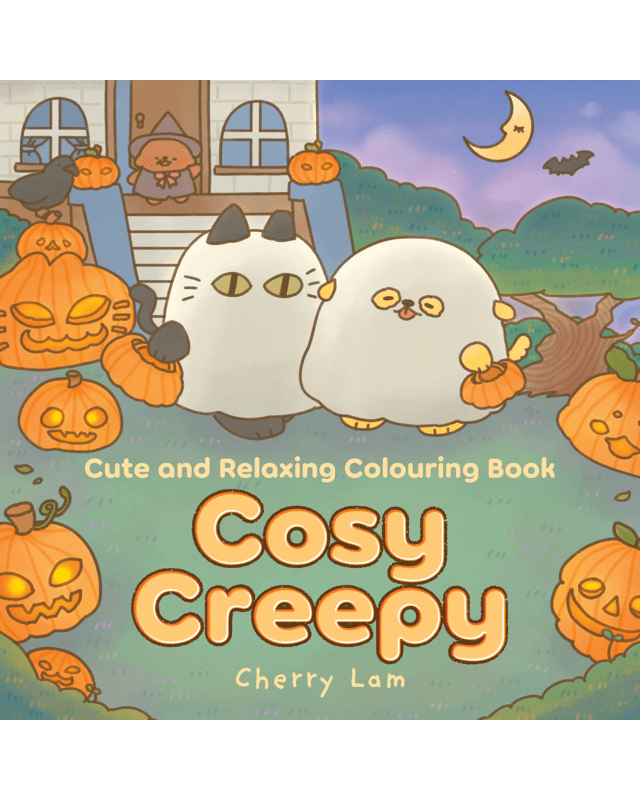 Cosy Creepy: Cute and Relaxing Colouring Book by Cherry Lam - 