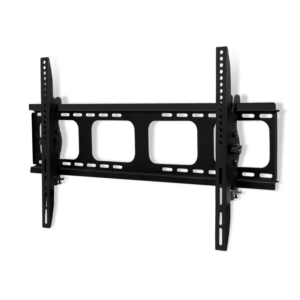 1 Artiss TV Wall Mount Bracket for 42"-90" LED LCD TVs Tilt Slim Flat Low Profile - Black, 1 of 6