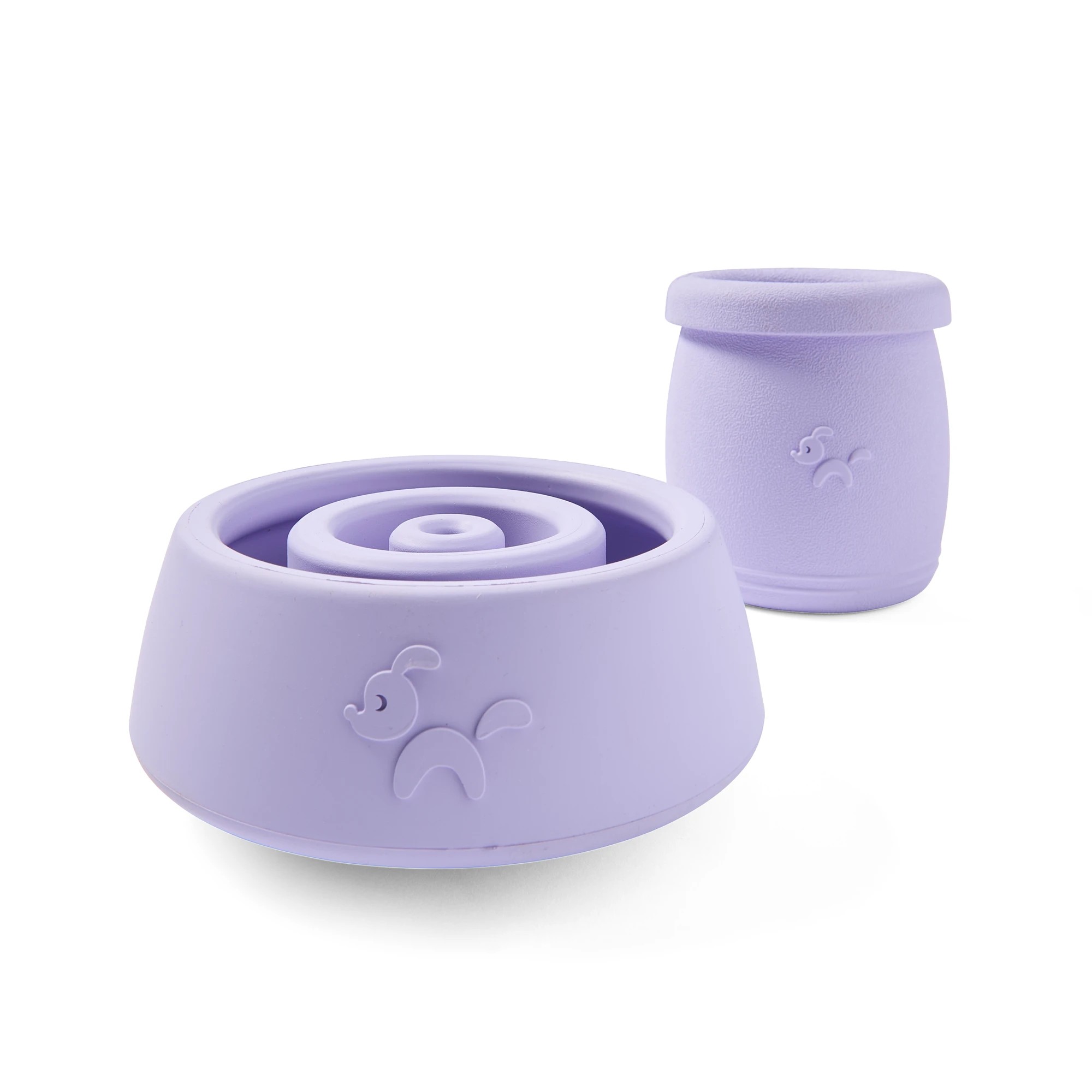 2 2 Pack Pet Rubber Treat Chew - Lilac, 2 of 9