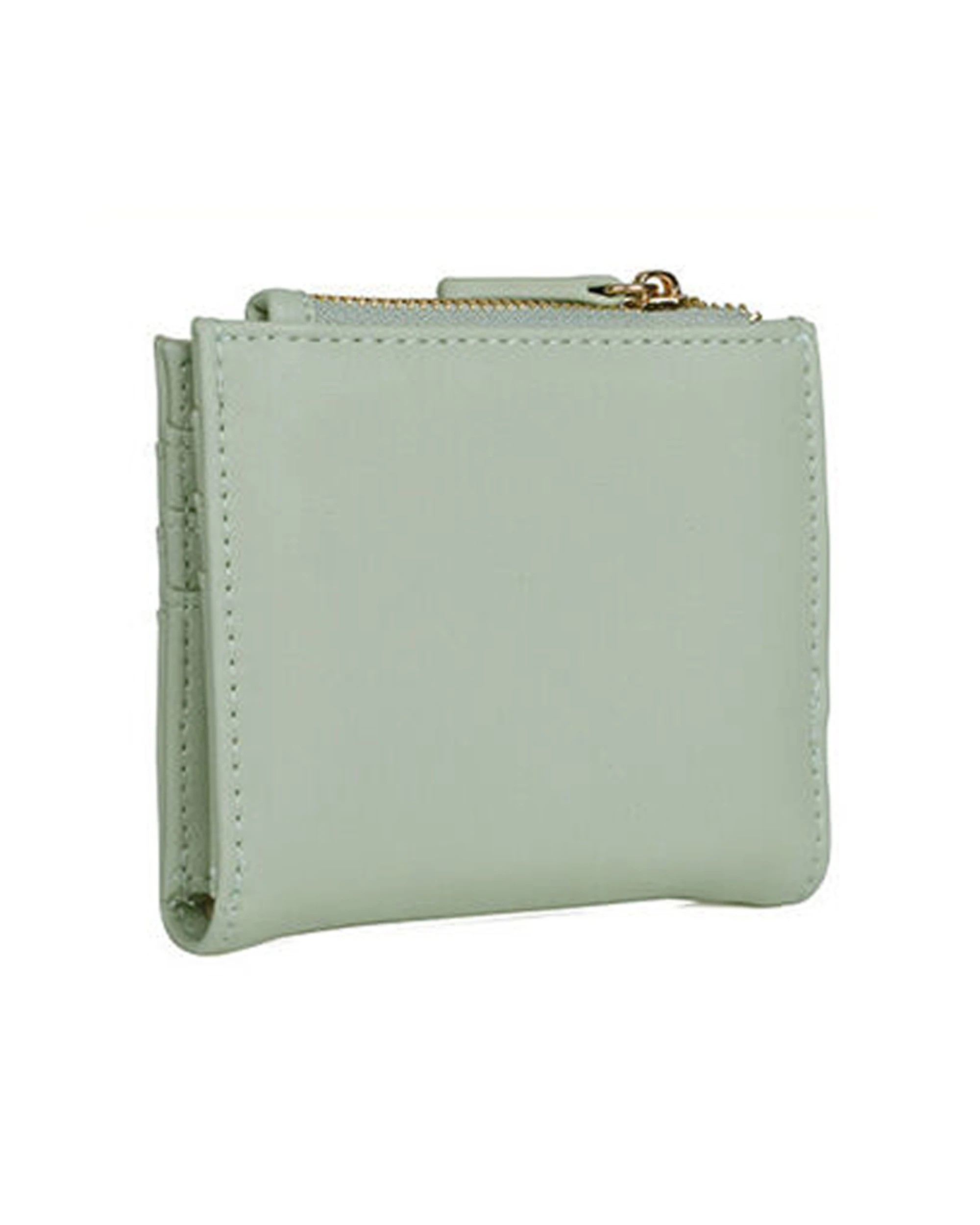 2 Kate Hill Womens Piper Purse Wallet with 9 Card Holder Compact Practical 11x10cm Sage - Green, 2 of 5