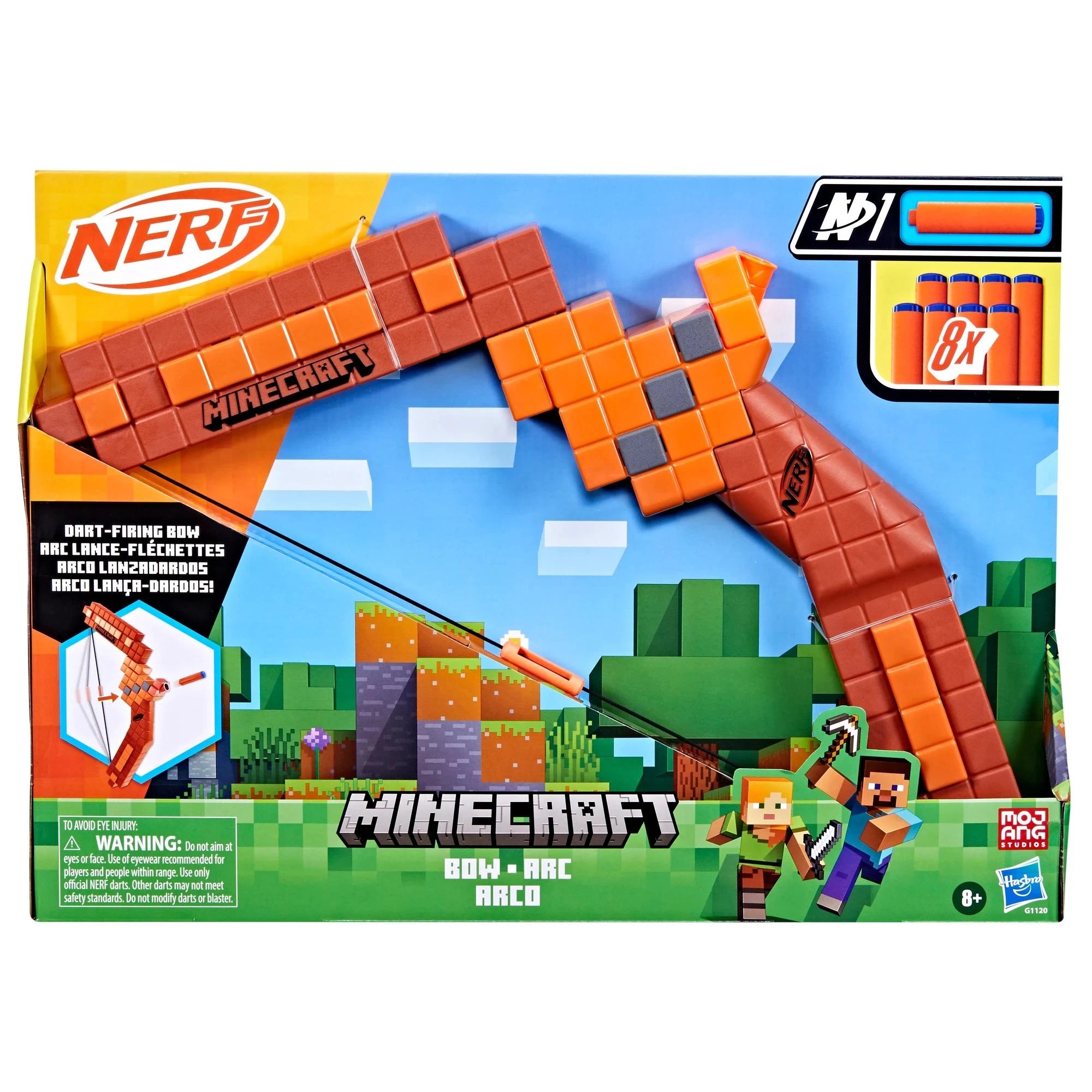 1 Nerf Minecraft Bow - Multi, 1 of 5