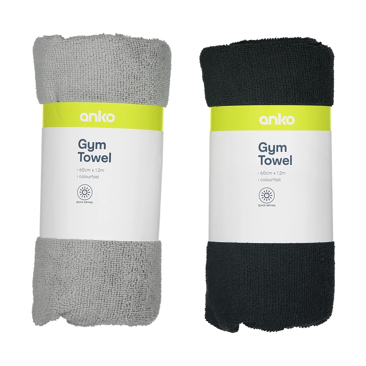 6 Gym Towel - Assorted, 6 of 6