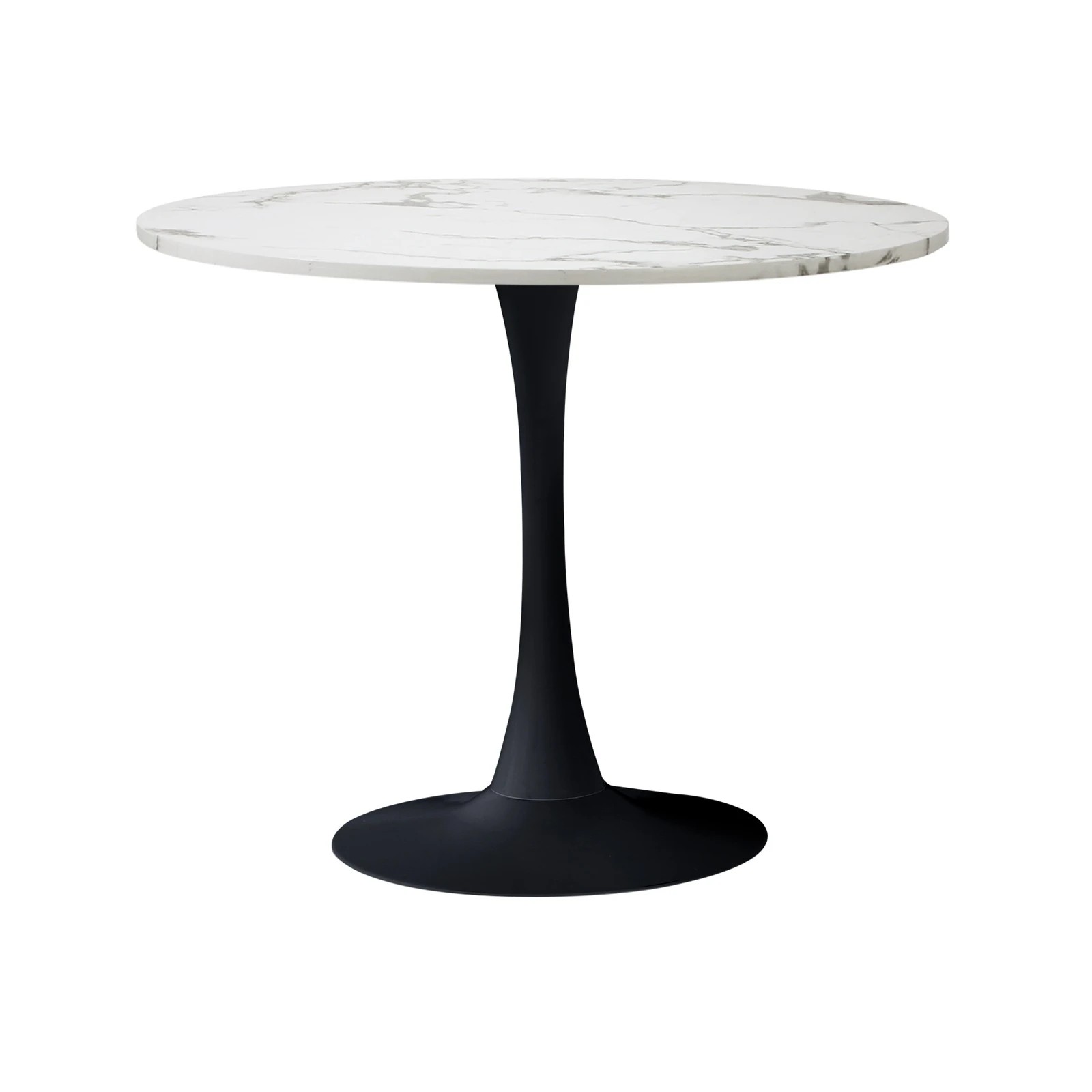 9 Oikiture 90cm Round Dining Table with 4x Dining Chairs Boucle - Multi, 9 of 9