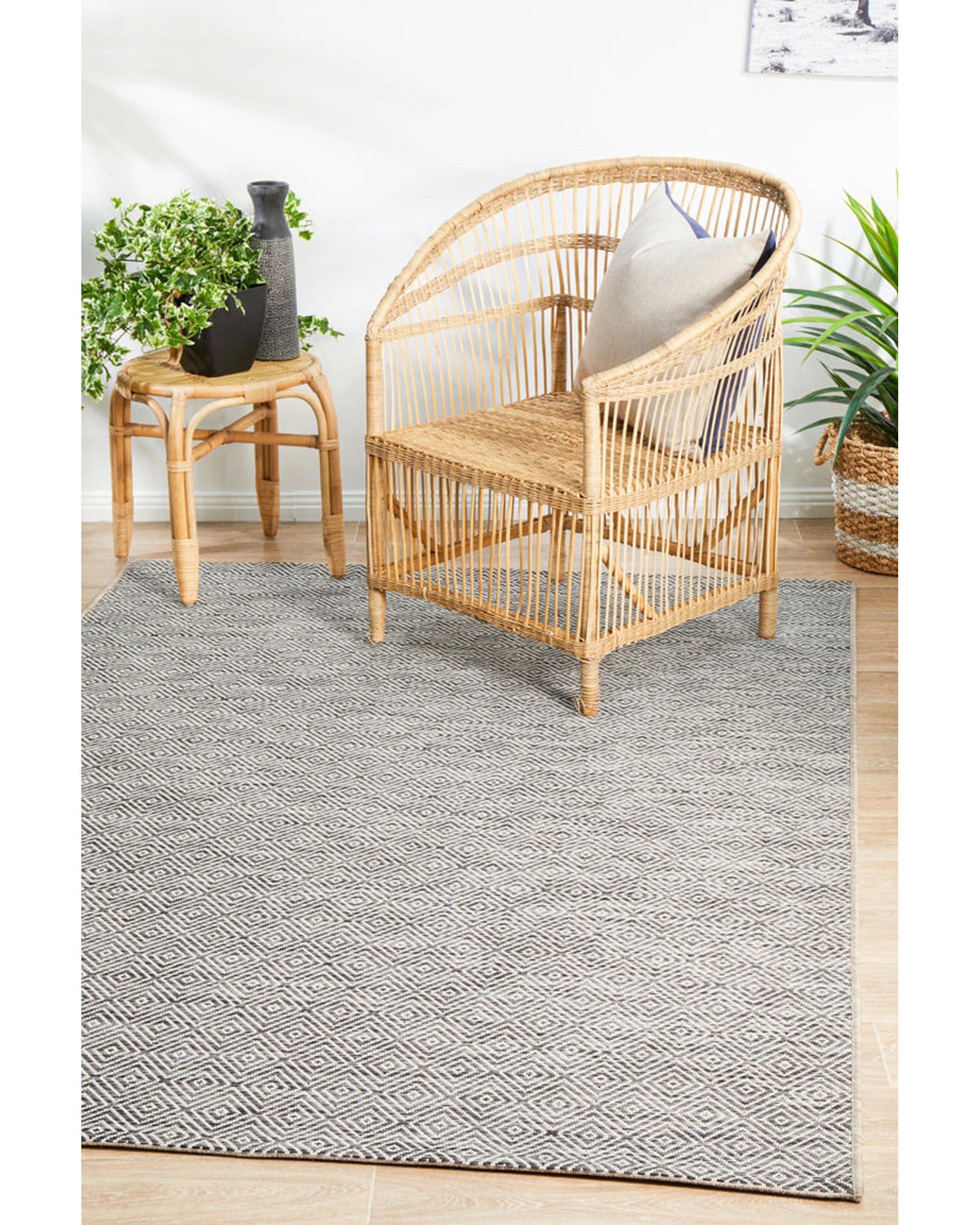 4 Rug Culture Terrace 5500 Grey - Polypropylene Indoor/Outdoor Rug - Grey, 4 of 9