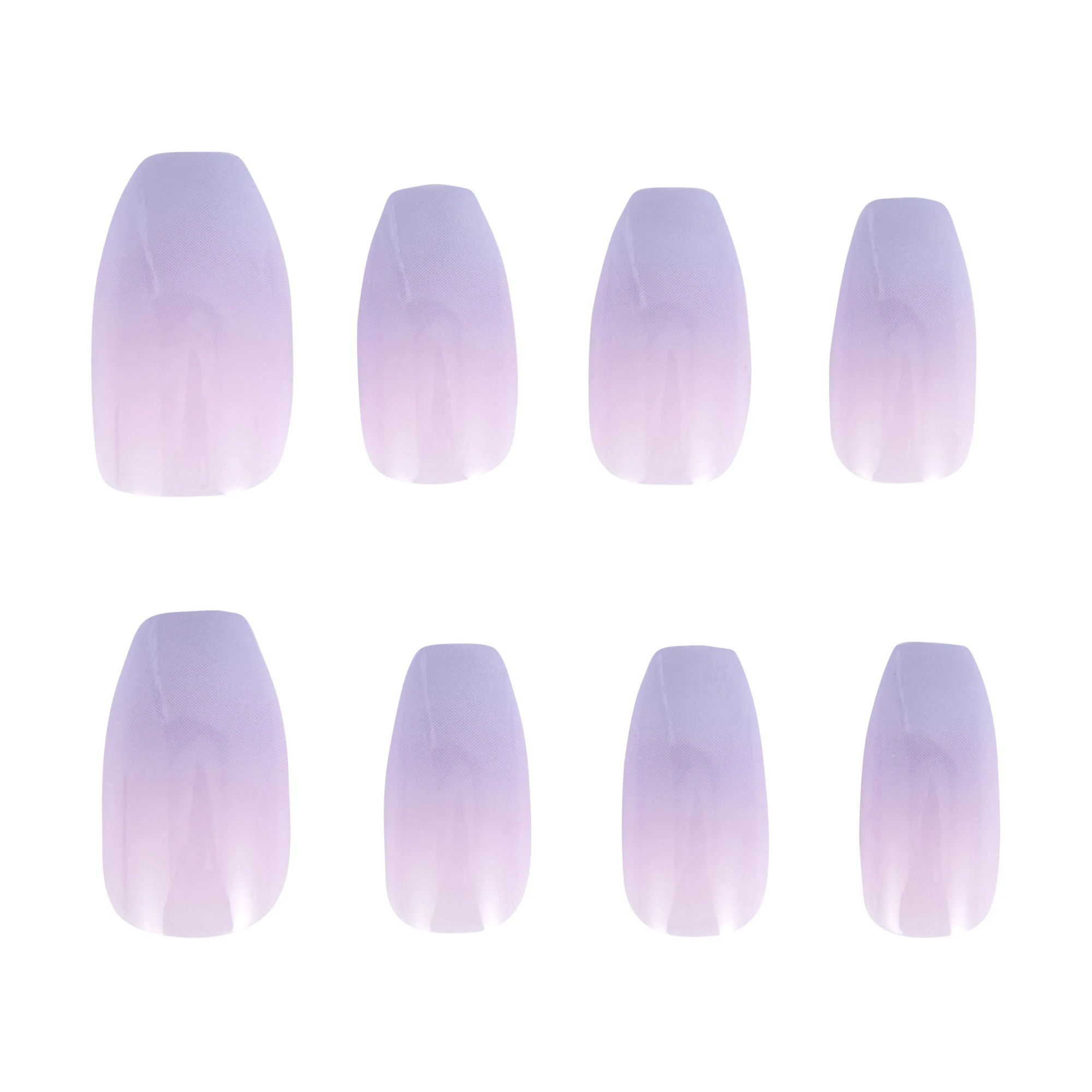 5 OXX Cosmetics 24 Pack Artificial Nails with Adhesive - Coffin Shape, Soft Ombre, 5 of 5