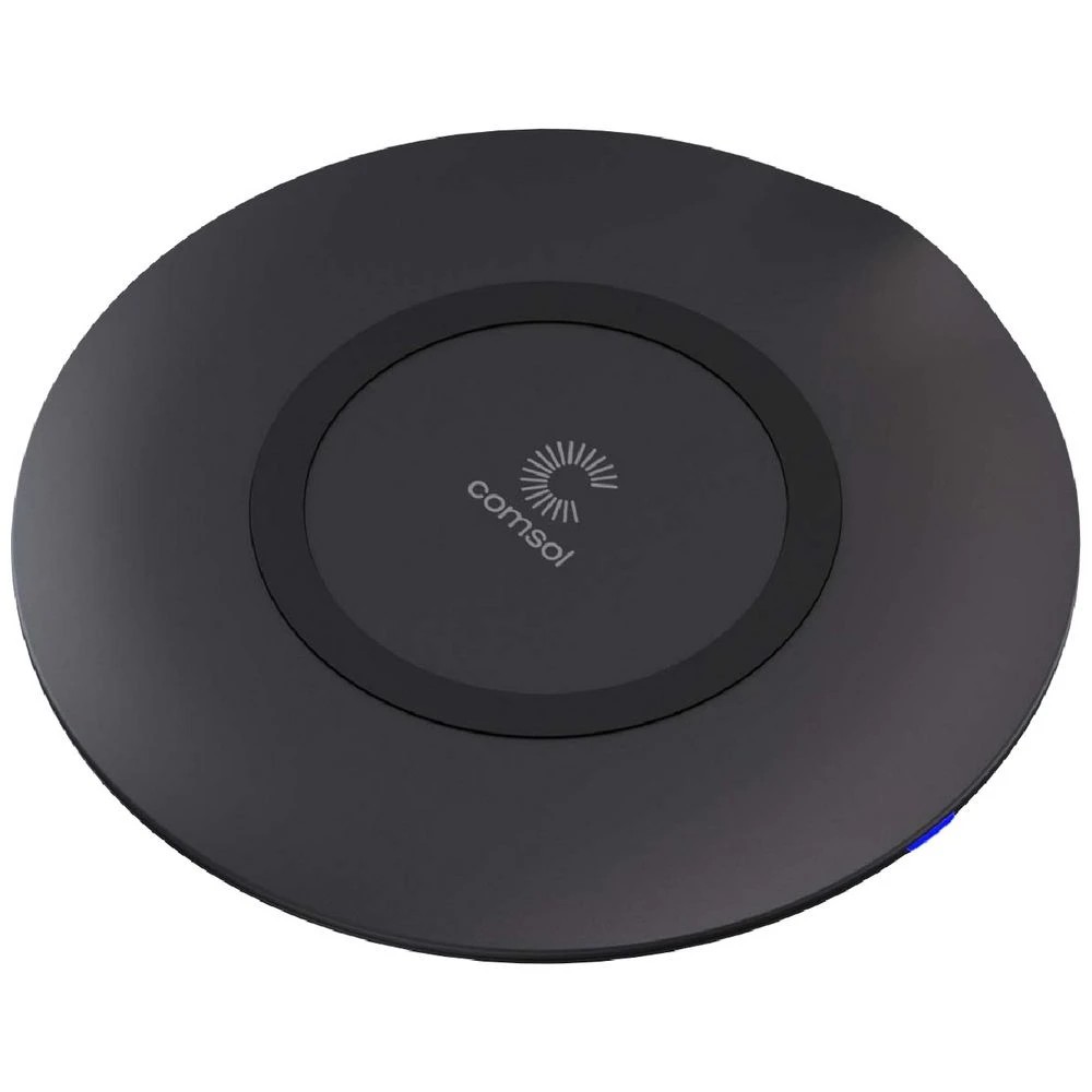 1 Comsol 15W Wireless Fast Charging Pad Grey, 1 of 4