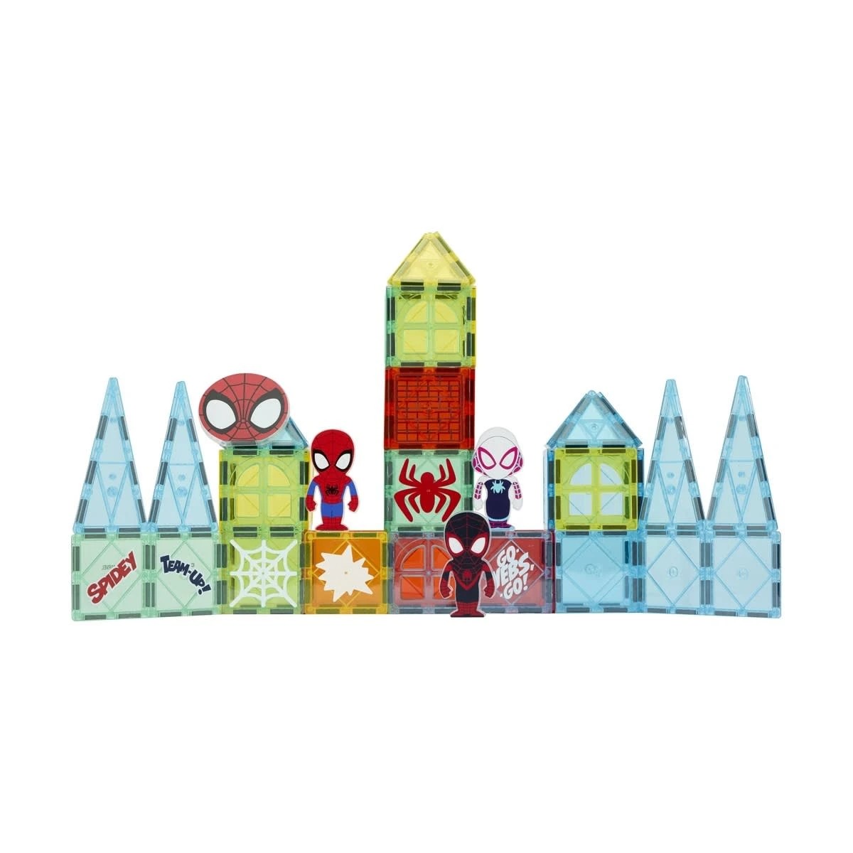 4 68 Piece Marvel Spidey and His Amazing Friends Spidey Magnetic Set, 4 of 11