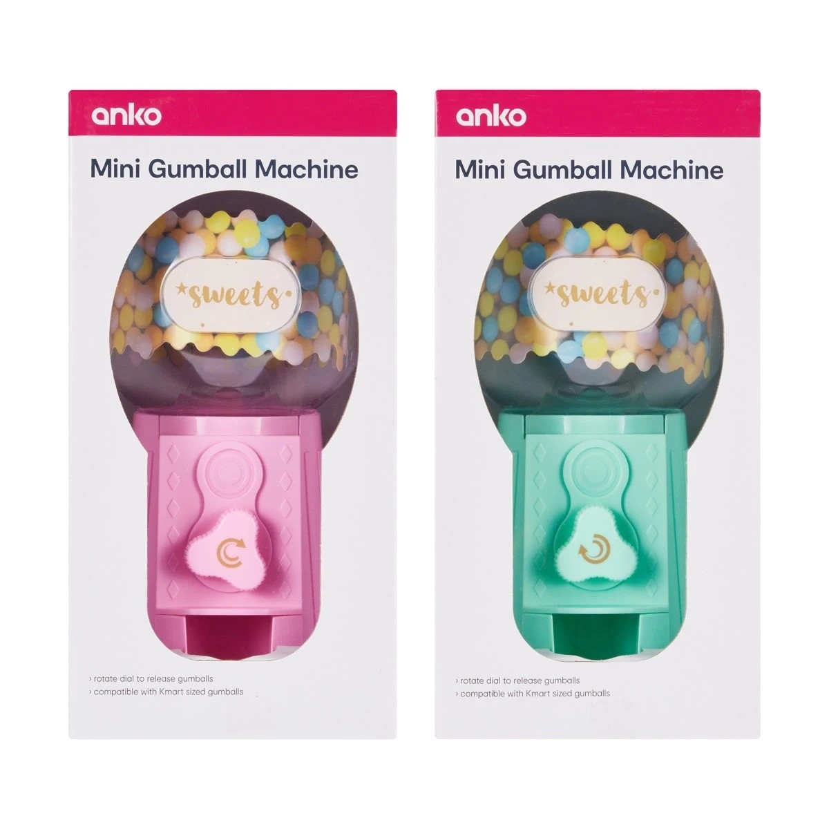 6 Mini Gumball Machine - Assorted, 6 of 7