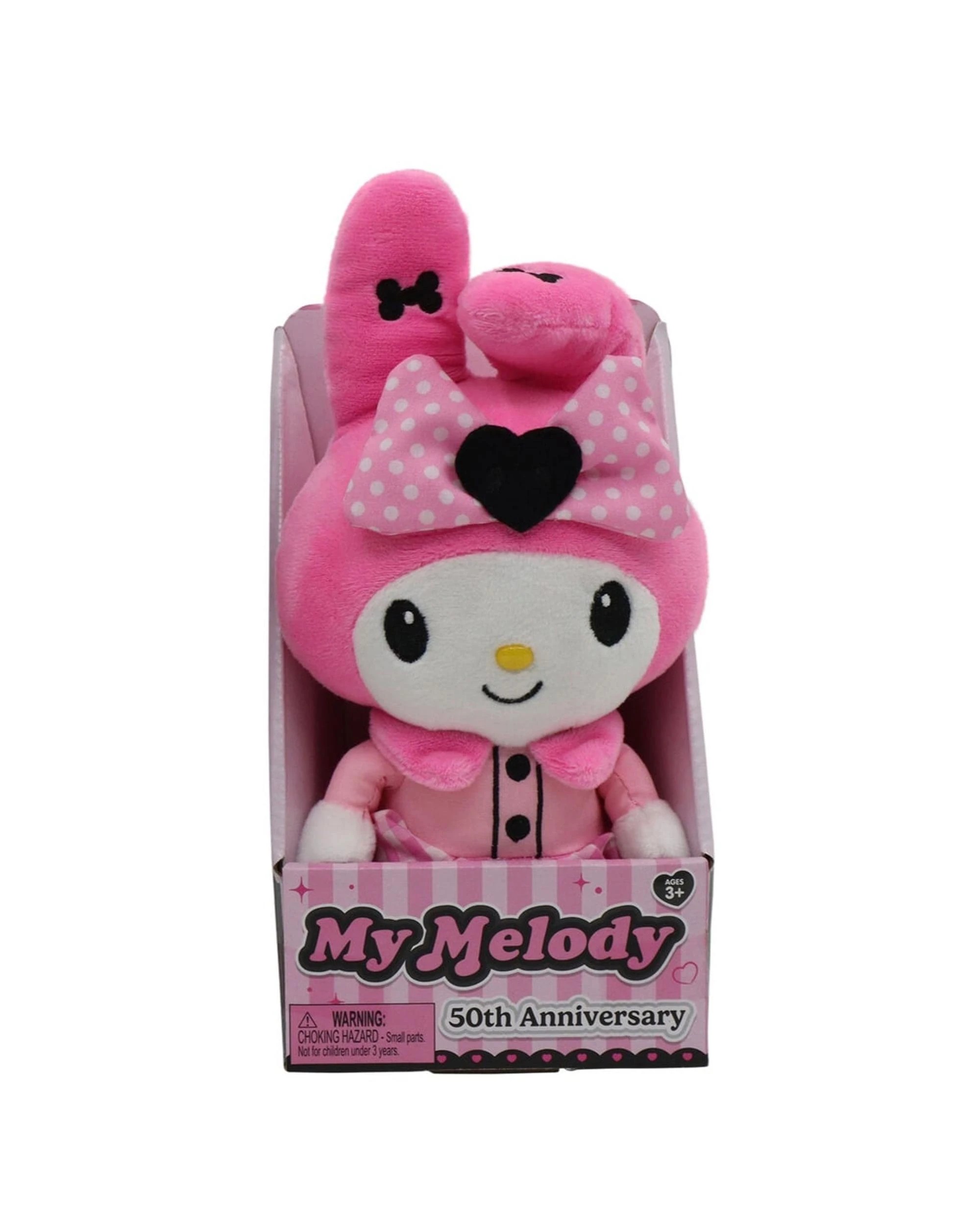 1 Sanrio My Melody 50th Anniversary Small 8 inch Plush, 1 of 3