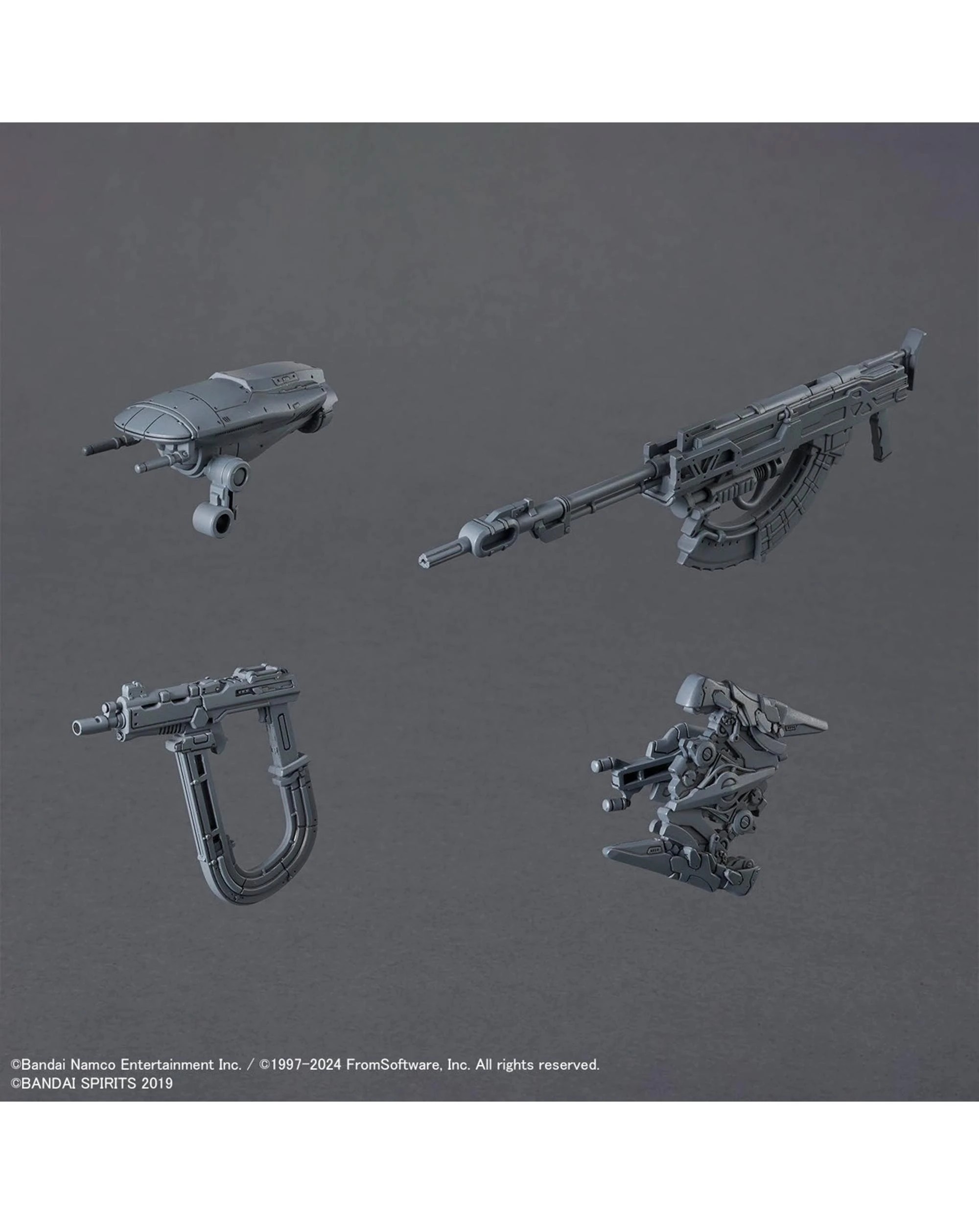 8 Bandai 30MM Armored Core VI Fires Of Rubicon Scheider NachTreiher 40E Steel Haze Model Kit, 8 of 8