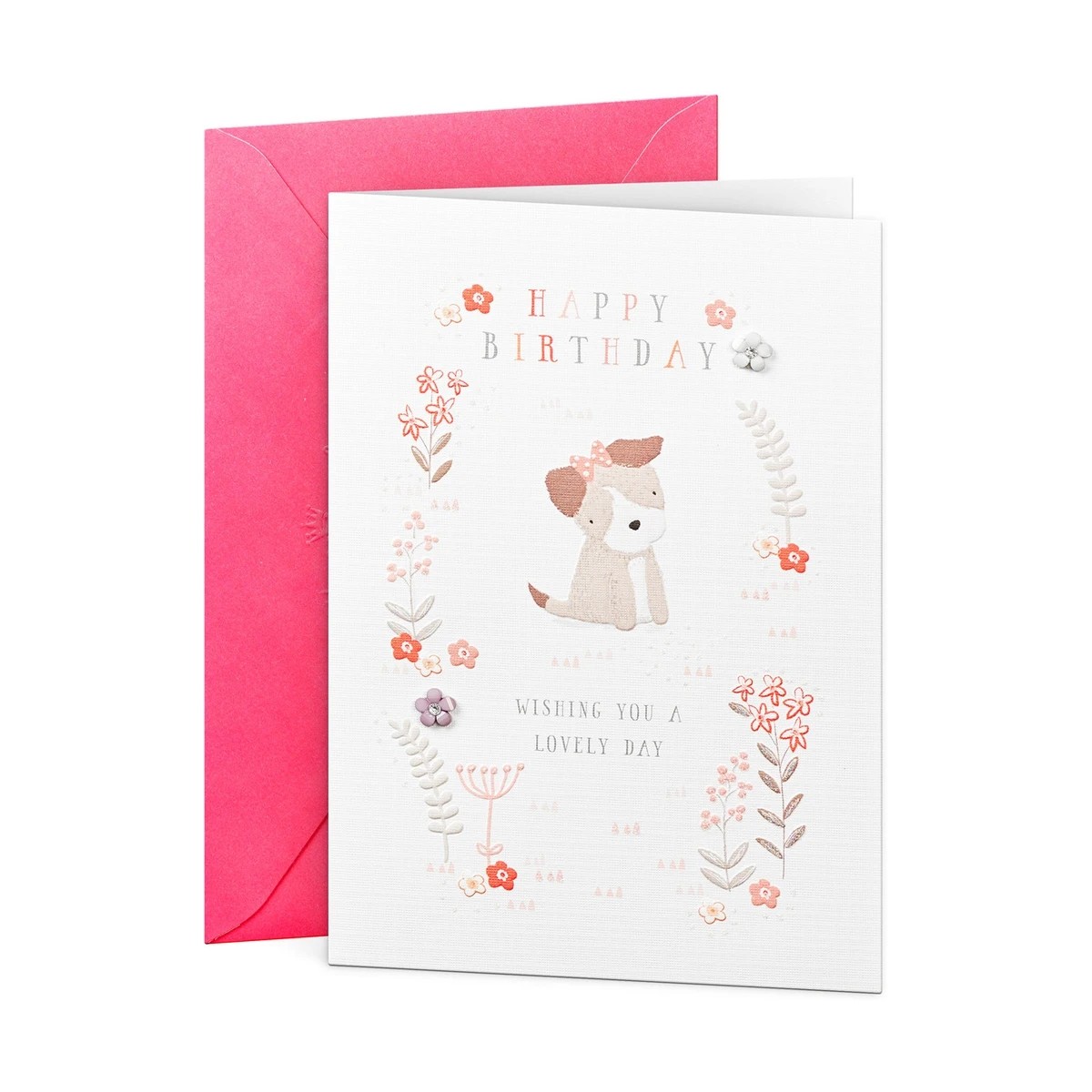 1 Hallmark Birthday Card for Her - Sweet Puppy, 1 of 3