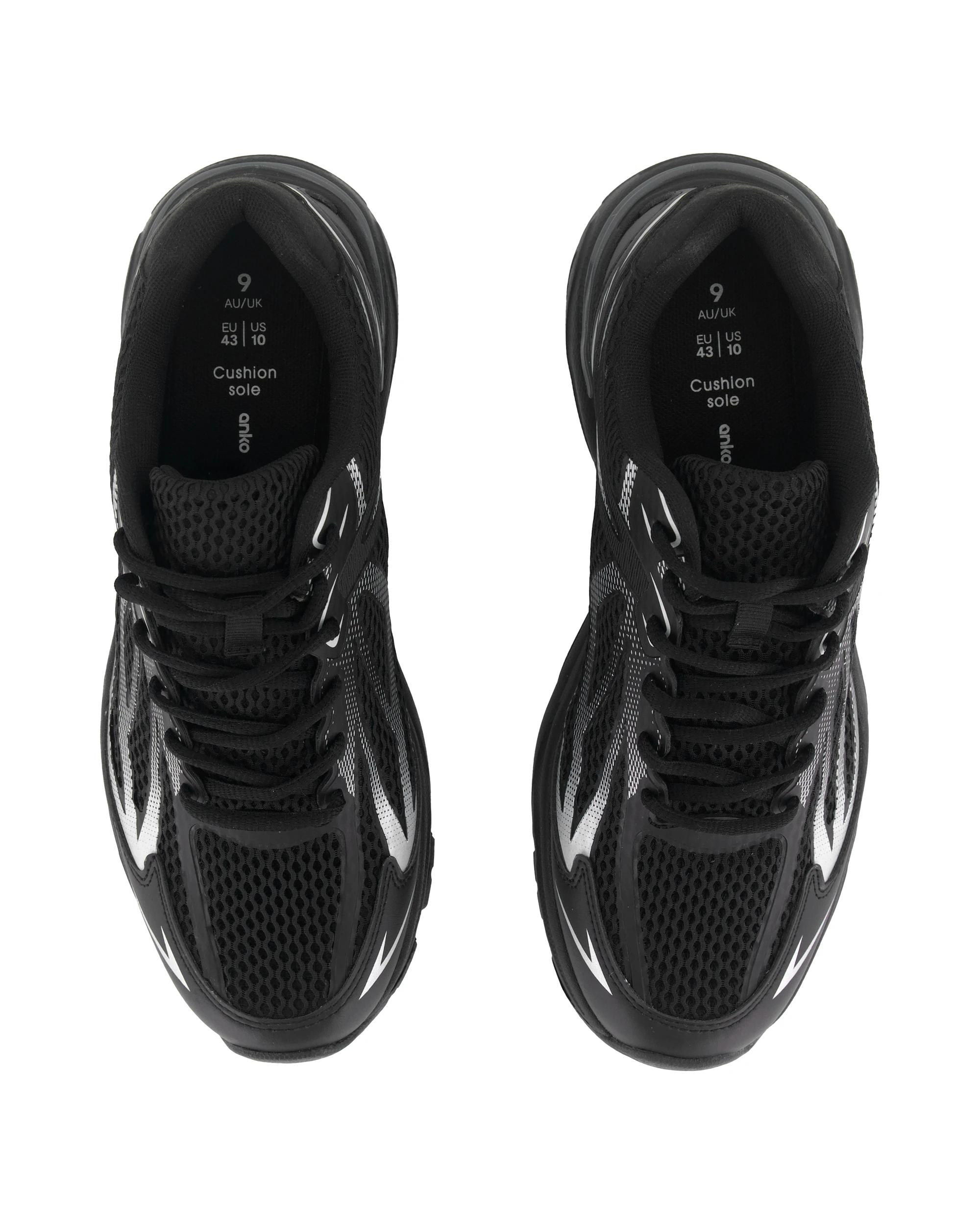 3 Mesh Runner Sneakers Black, 3 of 5