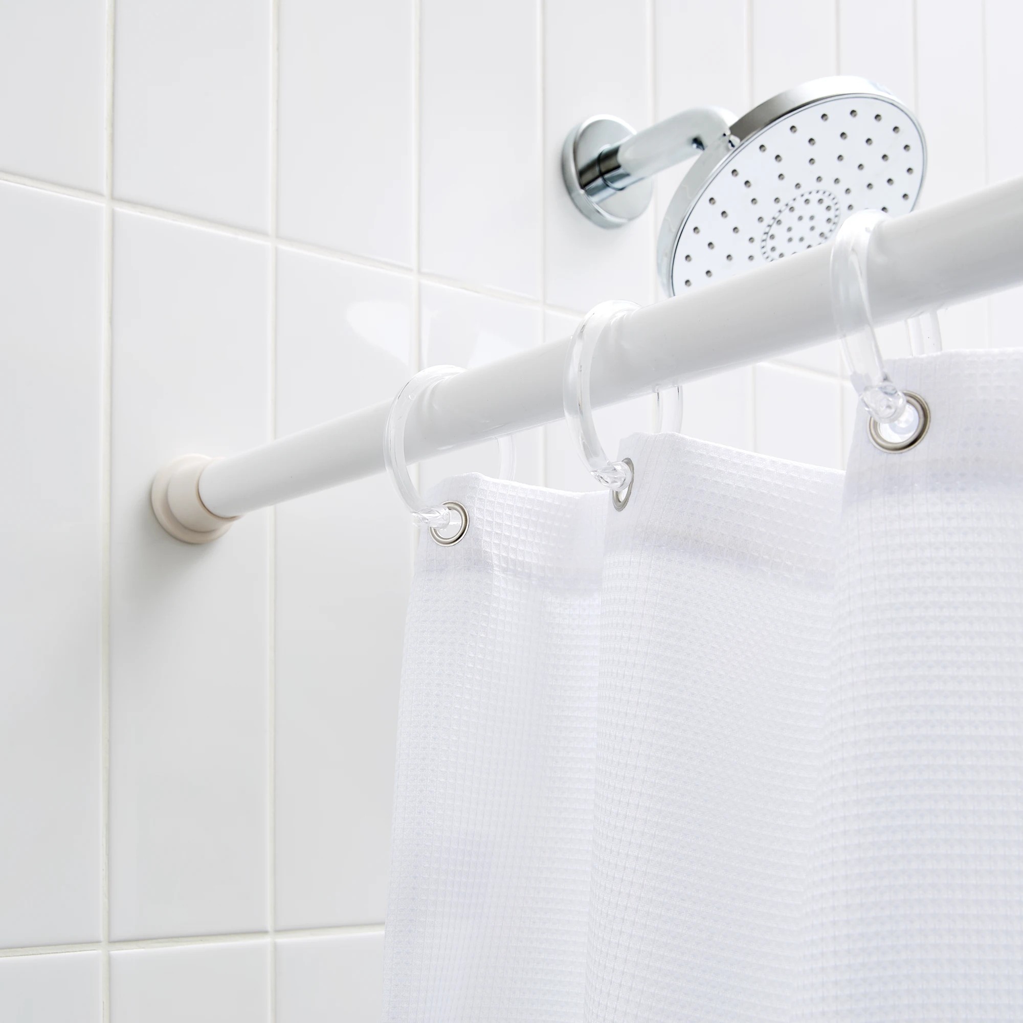 1 Shower Curtain Tension Rod, 1 of 6