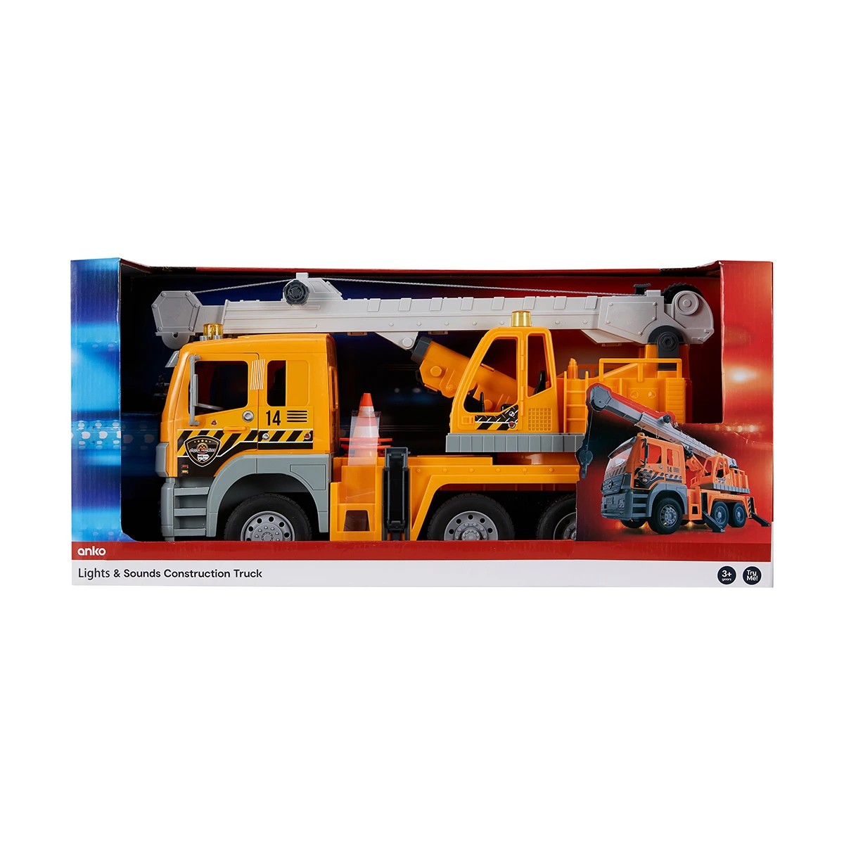 9 Lights & Sounds Construction Truck, 9 of 10