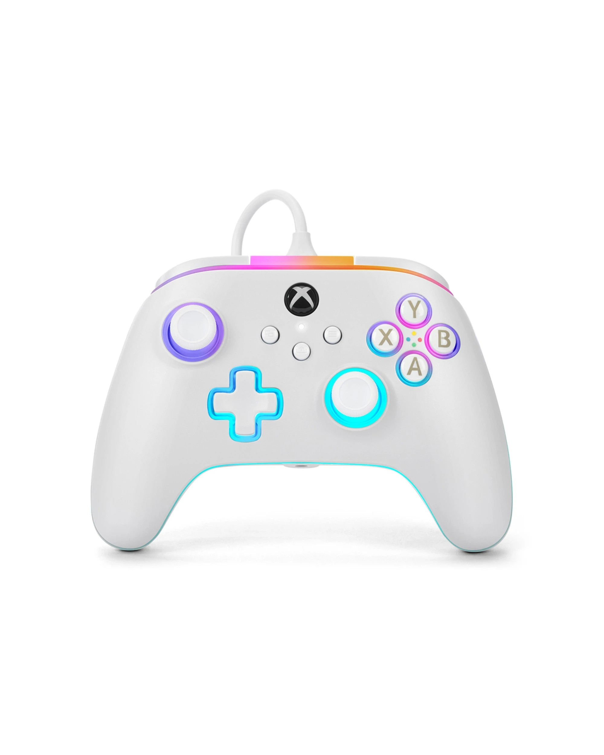 5 Powera Xbox Series S X Wired Console Gaming Controller Lumectra White 3m Cable - White, 5 of 8