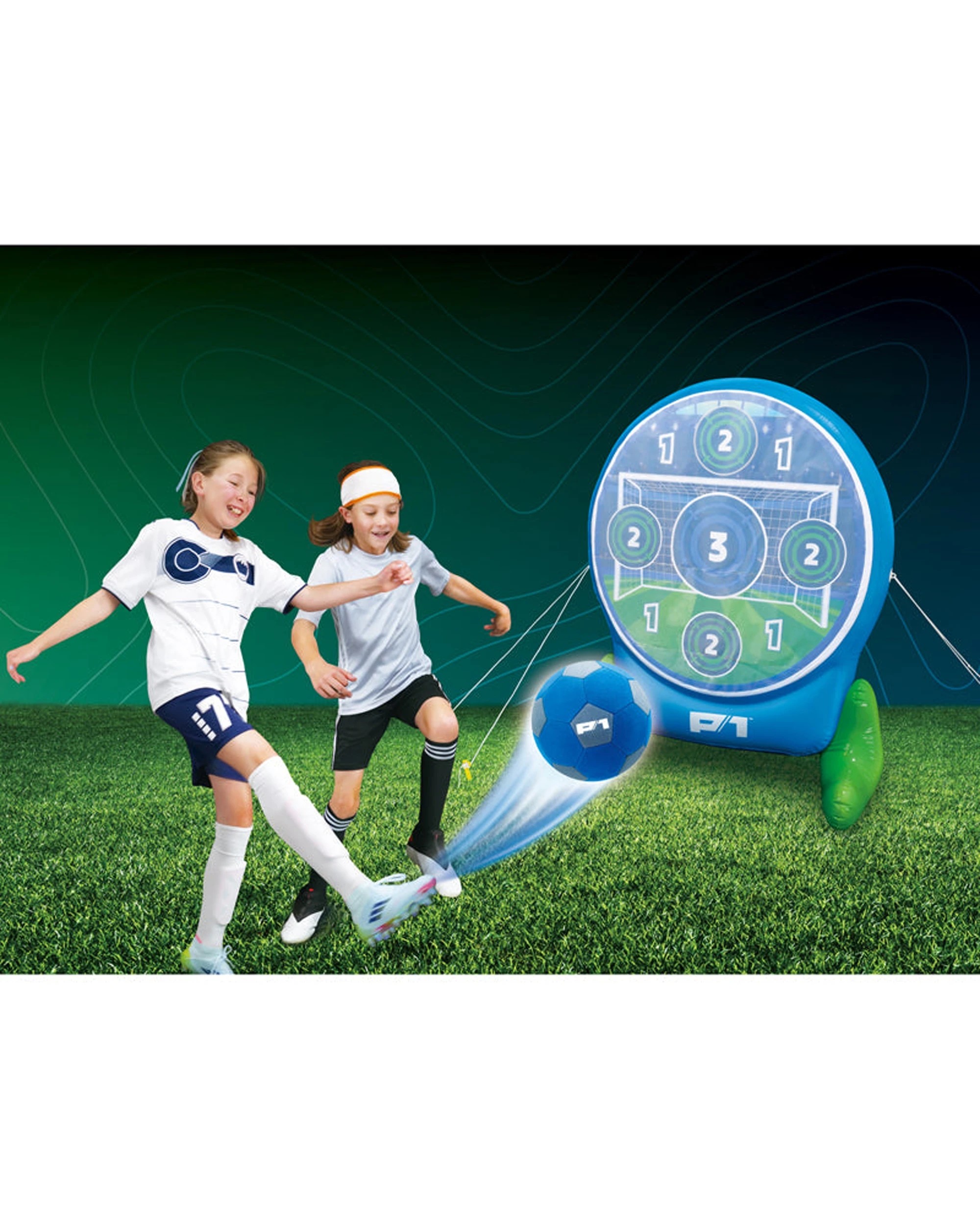 3 P1 Kids Multizone Sports Tower Soccer Baseball Portable Outdoor Play - Blue, 3 of 3