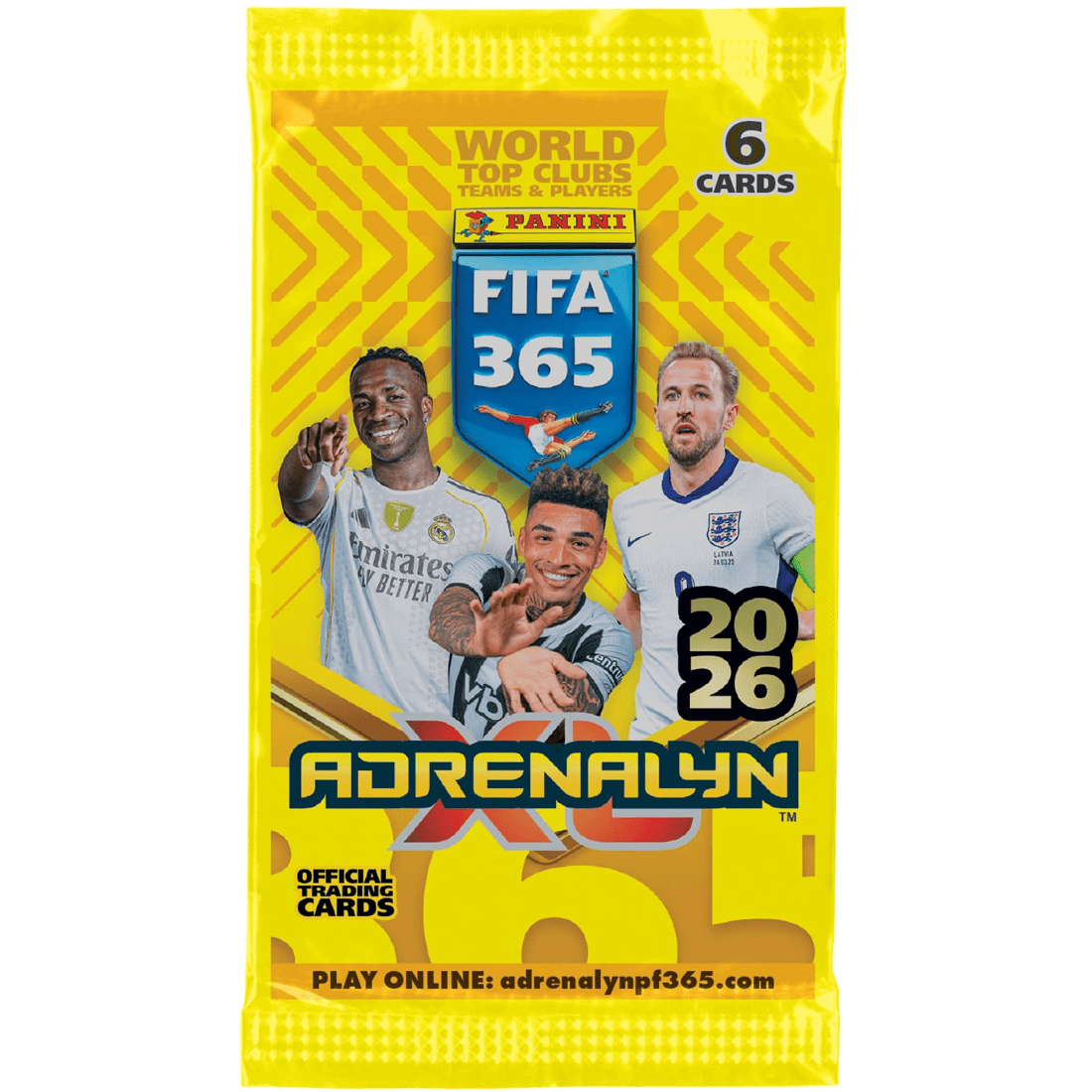 2 Panini FIFA 365 Adrenalyn XL 2026 Soccer Trading Cards Booster Pack - Assorted, 2 of 5