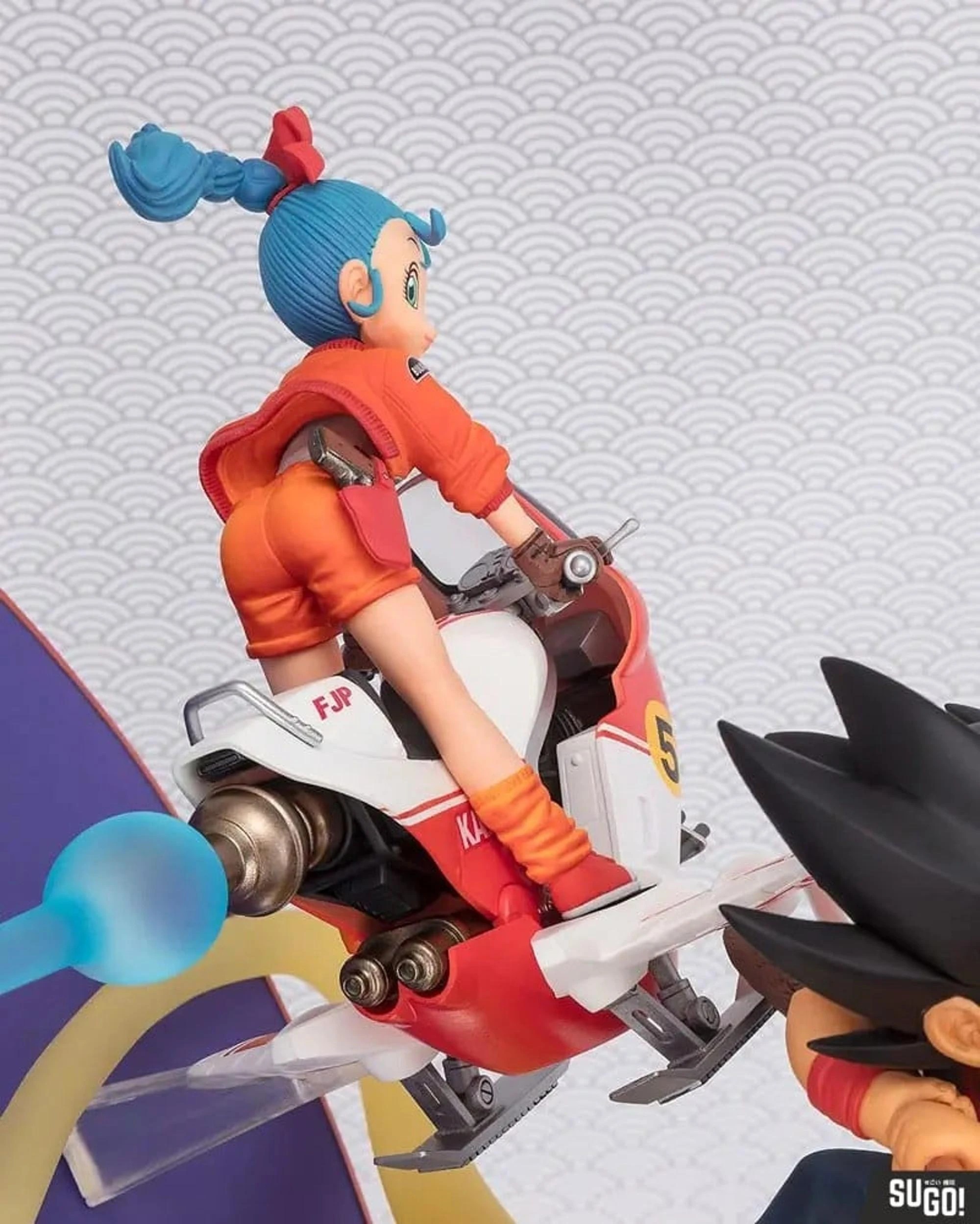 3 Tamashii Nations S.H. Figuarts Zero Dragon Ball Z Son Goku and Bulma Figure, 3 of 6