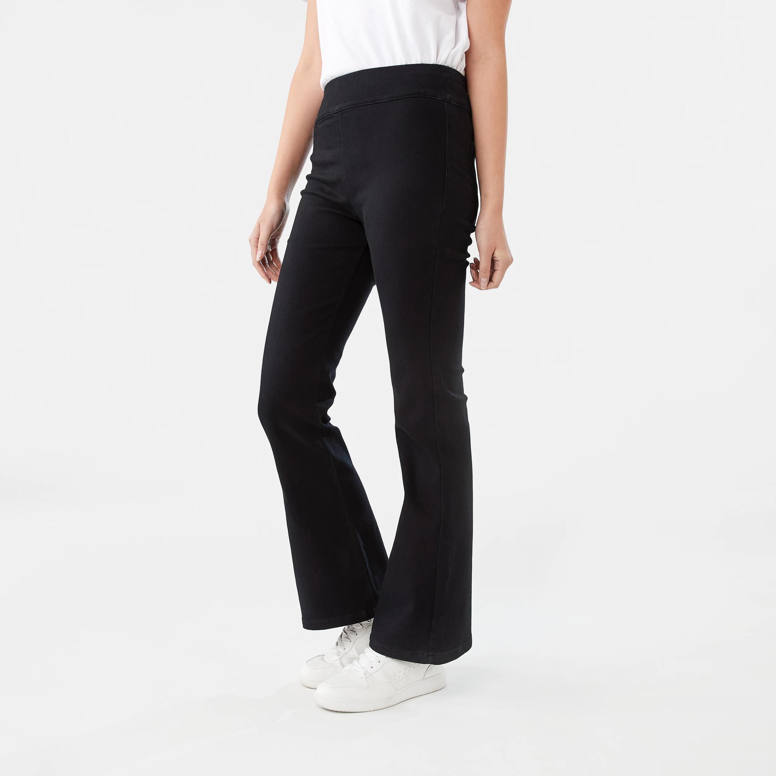 3 Flare Denim Jeggings BLACK, 3 of 8